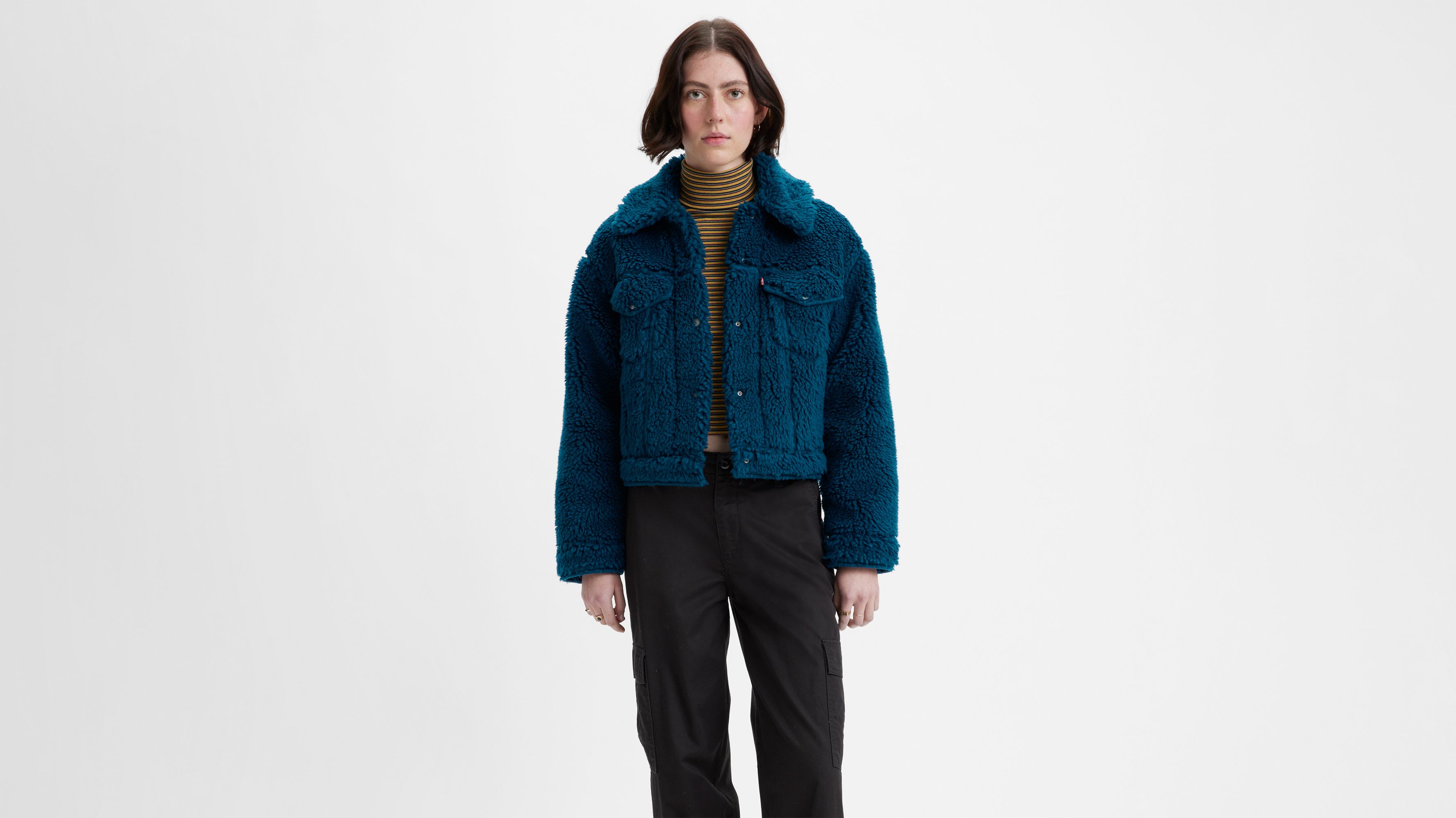 Baby Bubble Sherpa Trucker Jacket 4