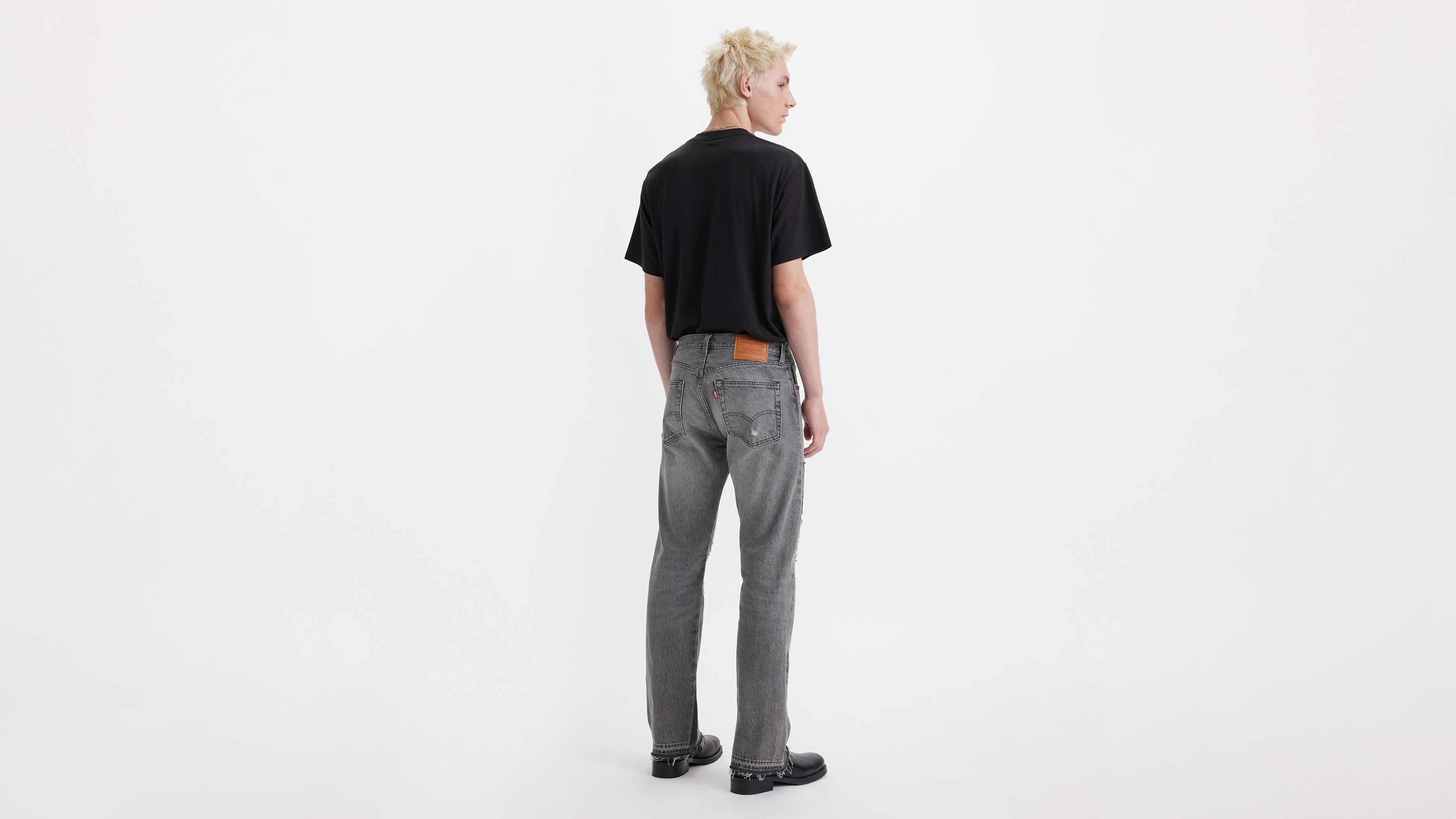 Levi's 501 customized store skinny jeans