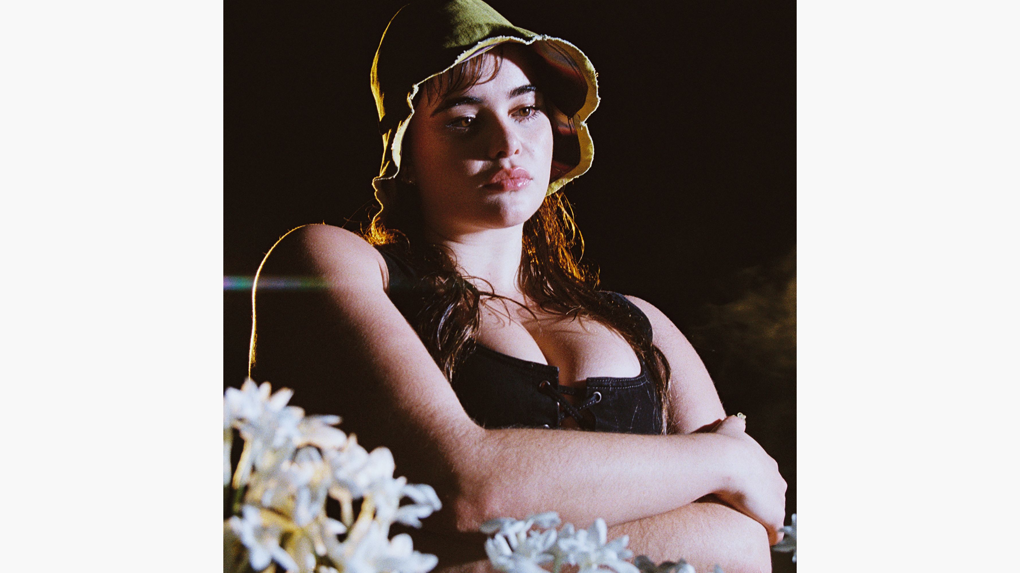 Levi's® x Barbie Ferreira Tulip Hat 1