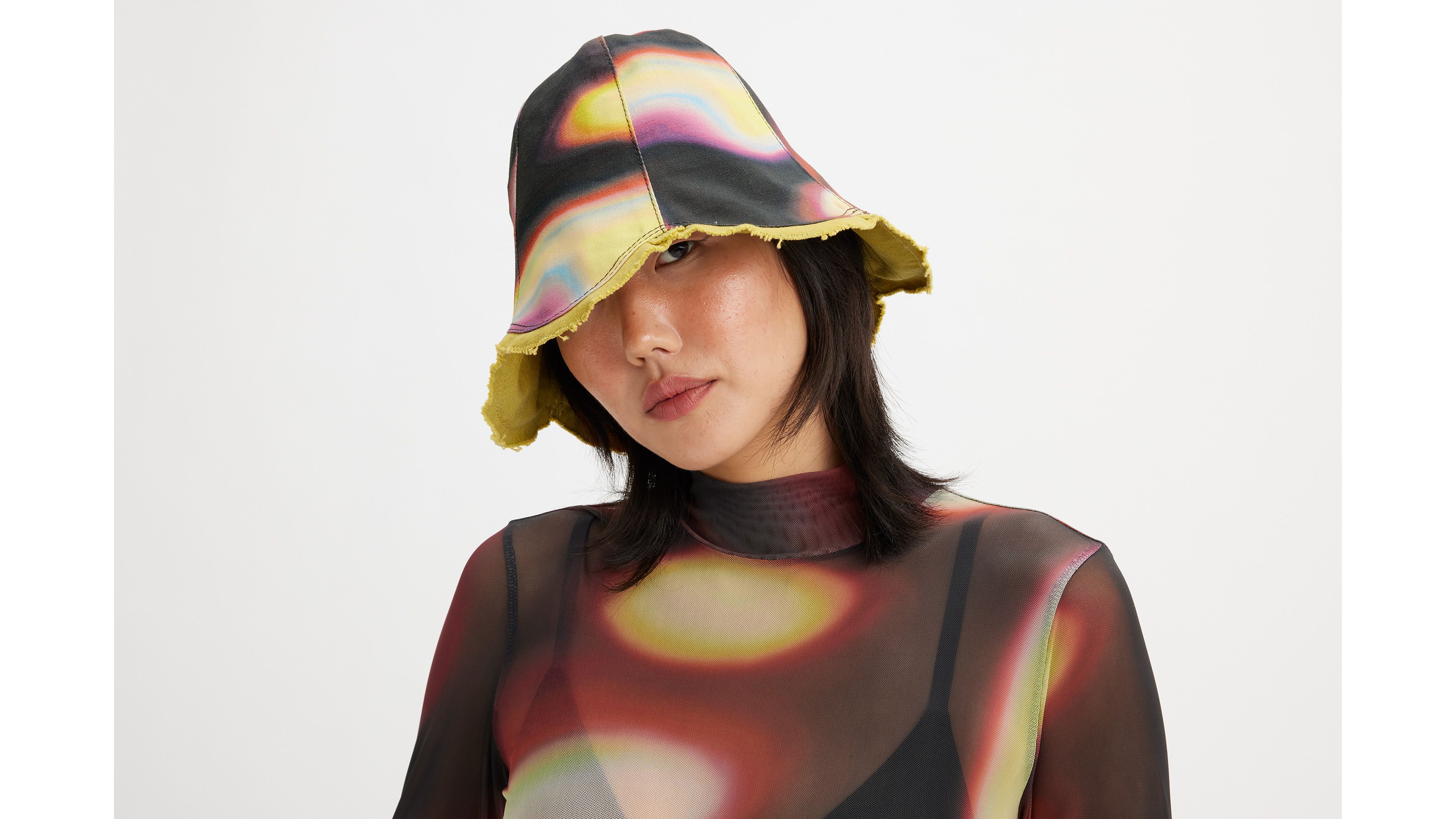 Levi's® x Barbie Ferreira Tulip Hat 3