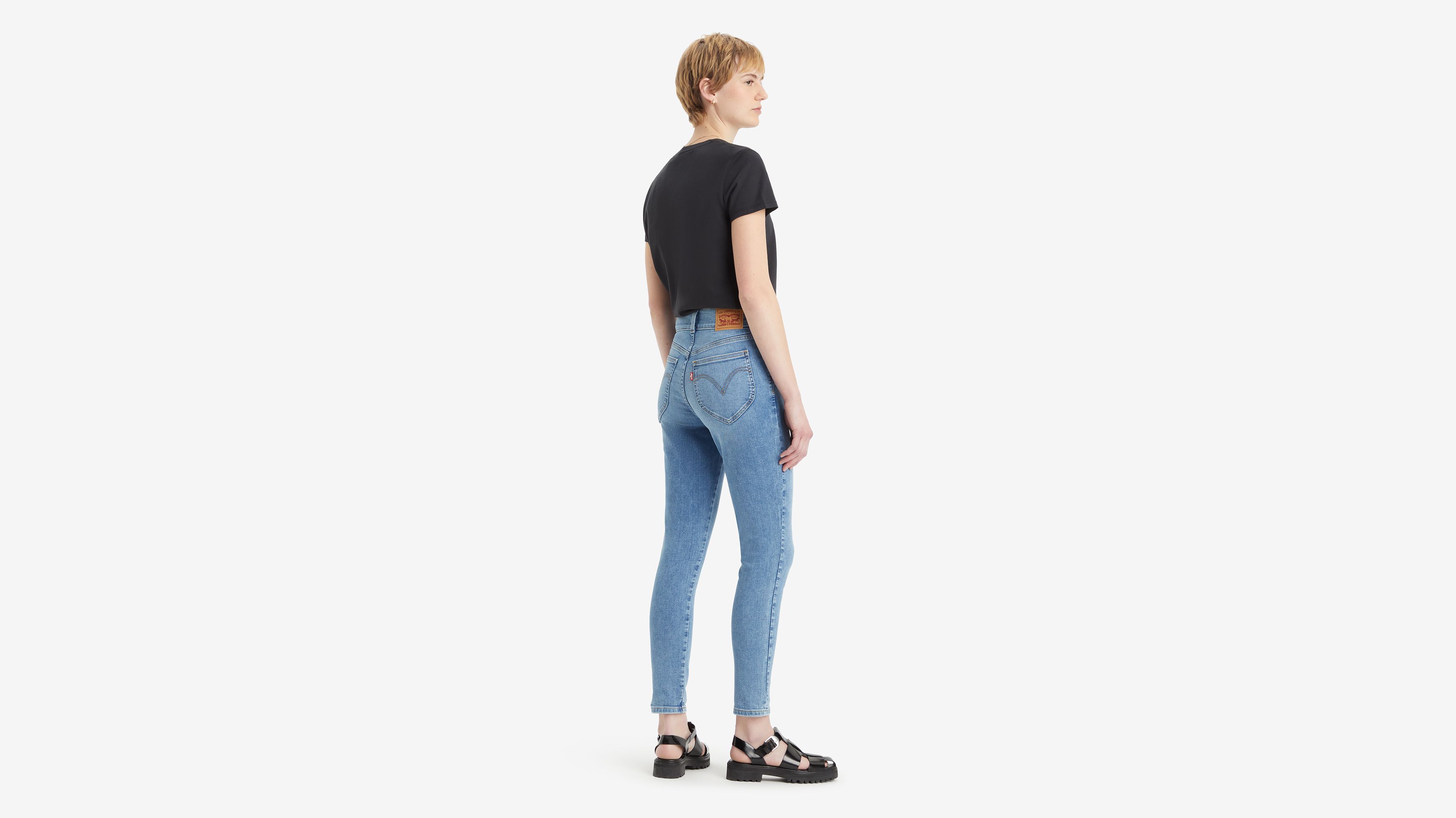Retro High Rise Skinny Jeans 3