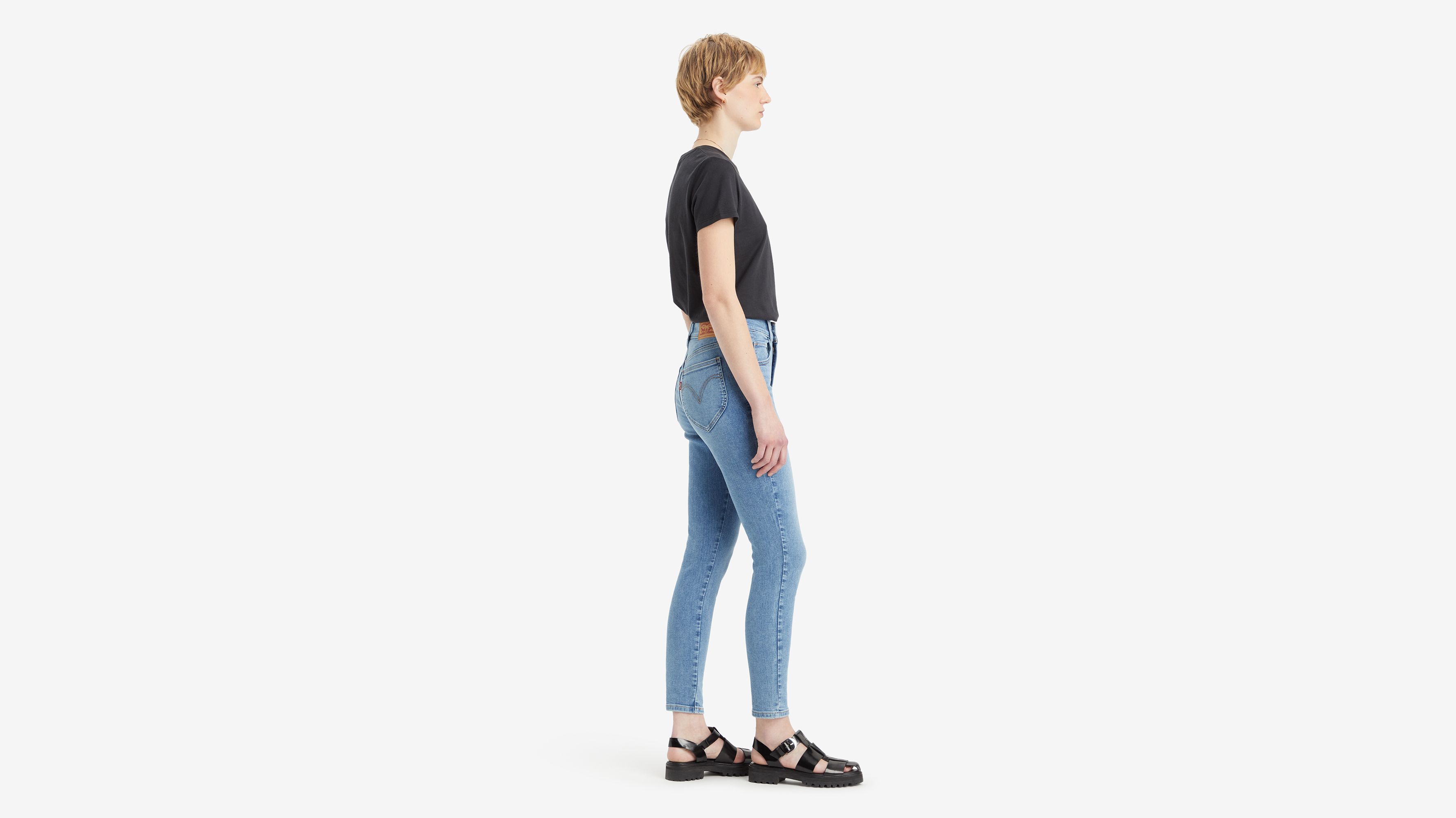 Retro High Rise Skinny Jeans 2