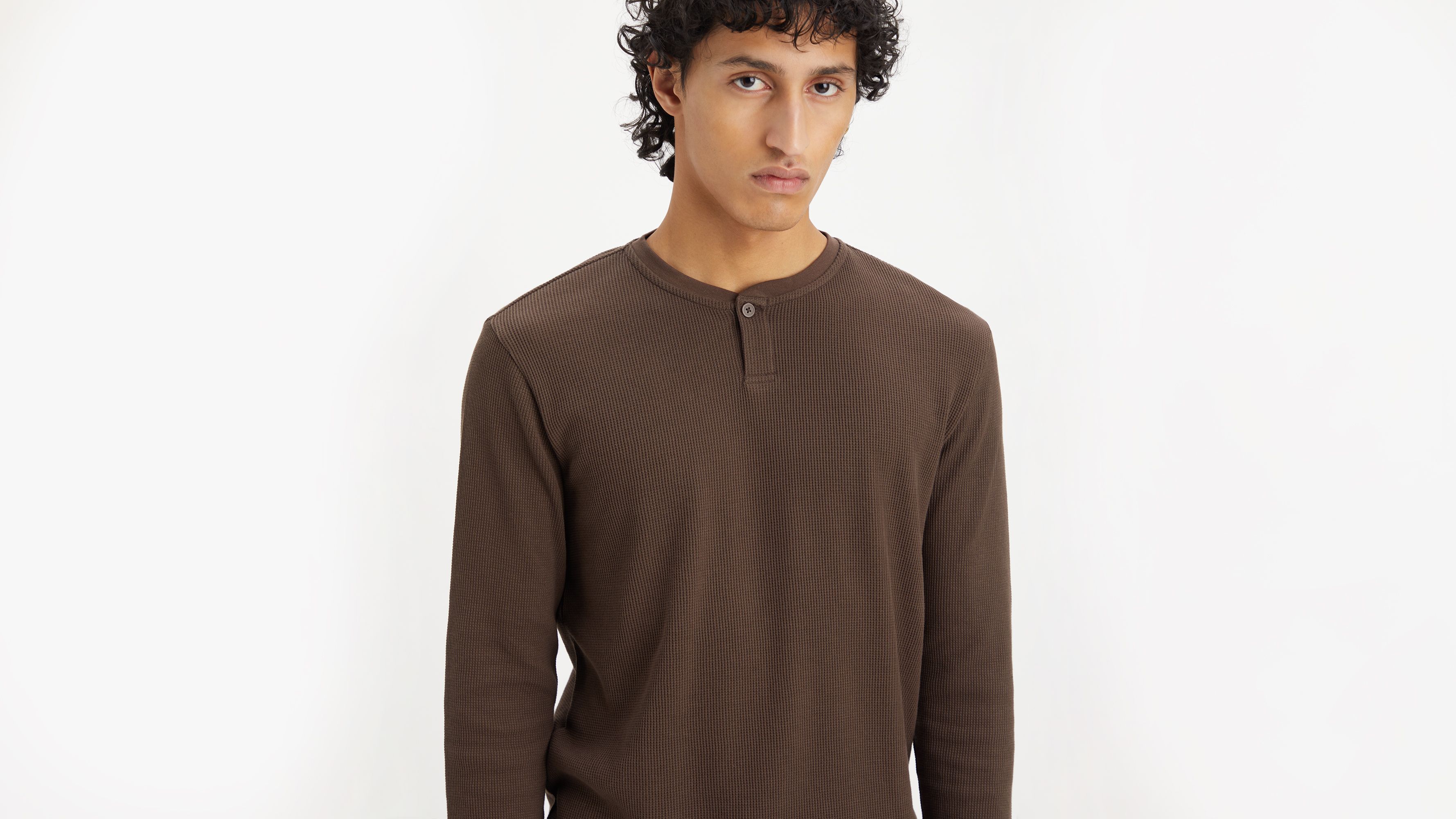 Thermal Henley - Brown