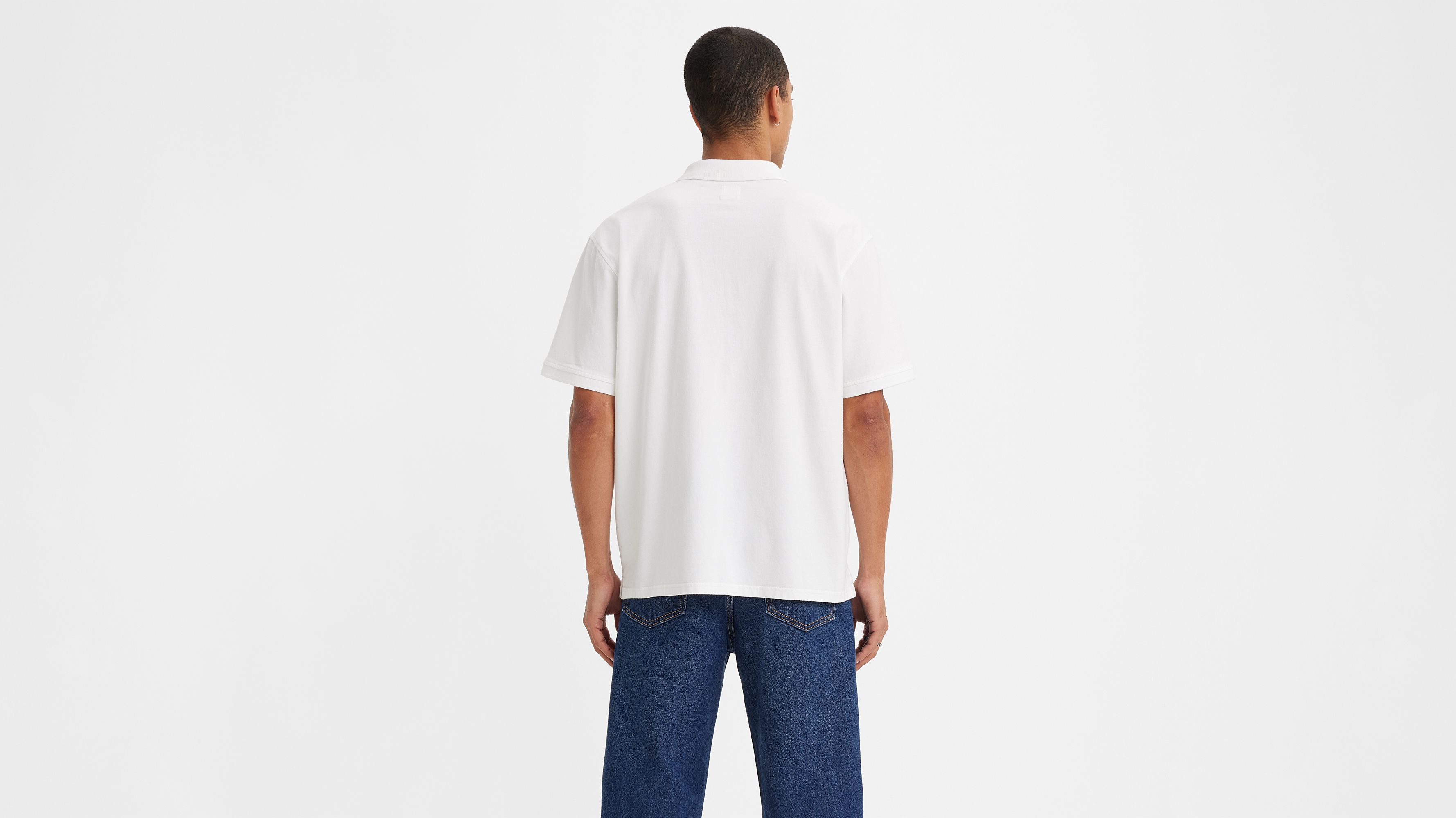 Relaxed Authentic Polo Shirt - White