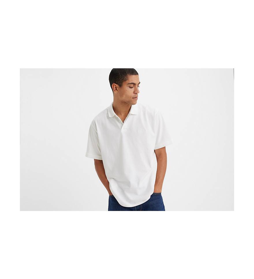 Levi's Relaxed Authentic Polo Shirt - Men's - Bright White L