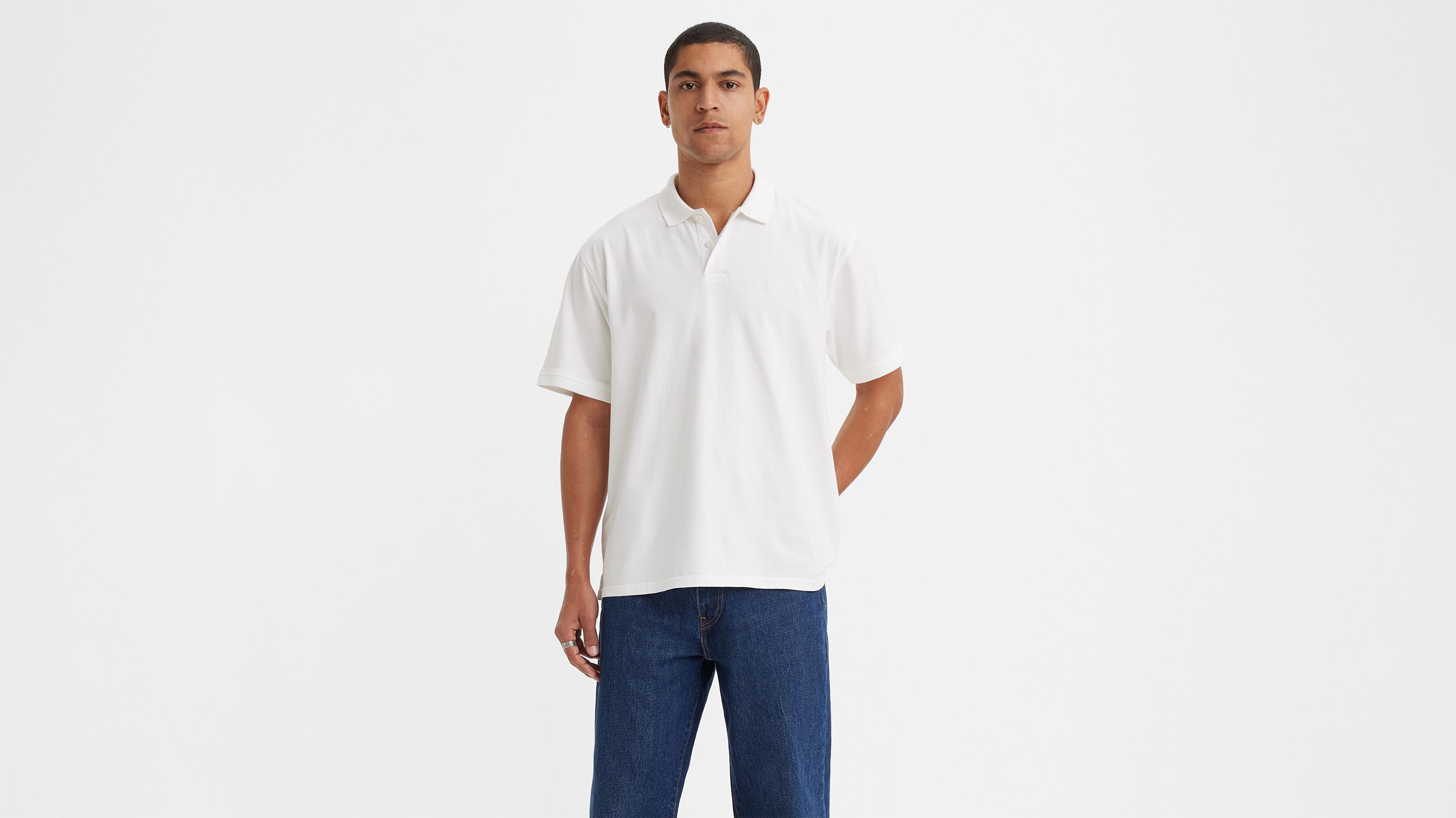 Buy Polo Ralph Lauren Men Solid White Polo Online - 683678