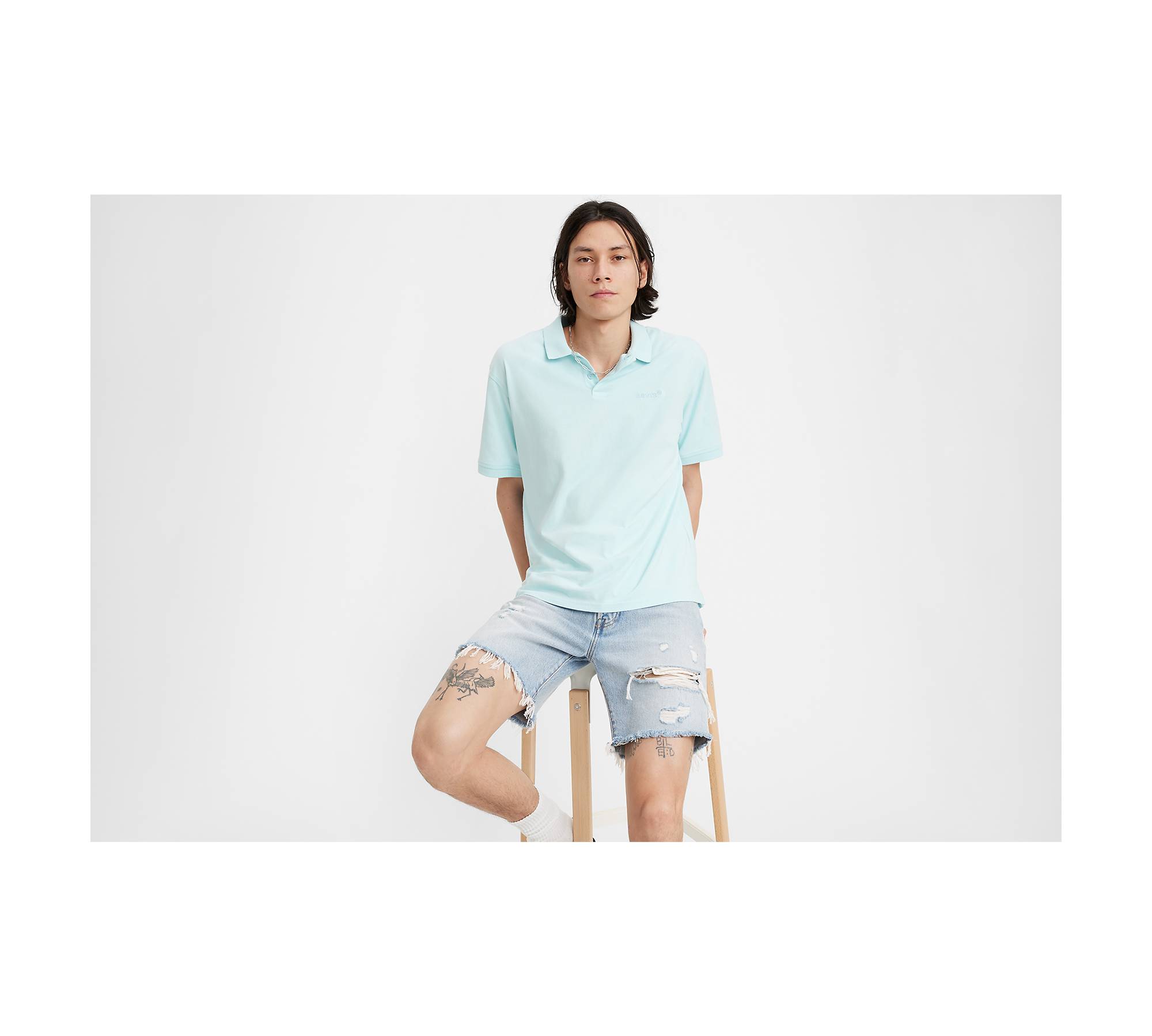 Relaxed Authentic Polo Shirt - Blue | Levi's® US