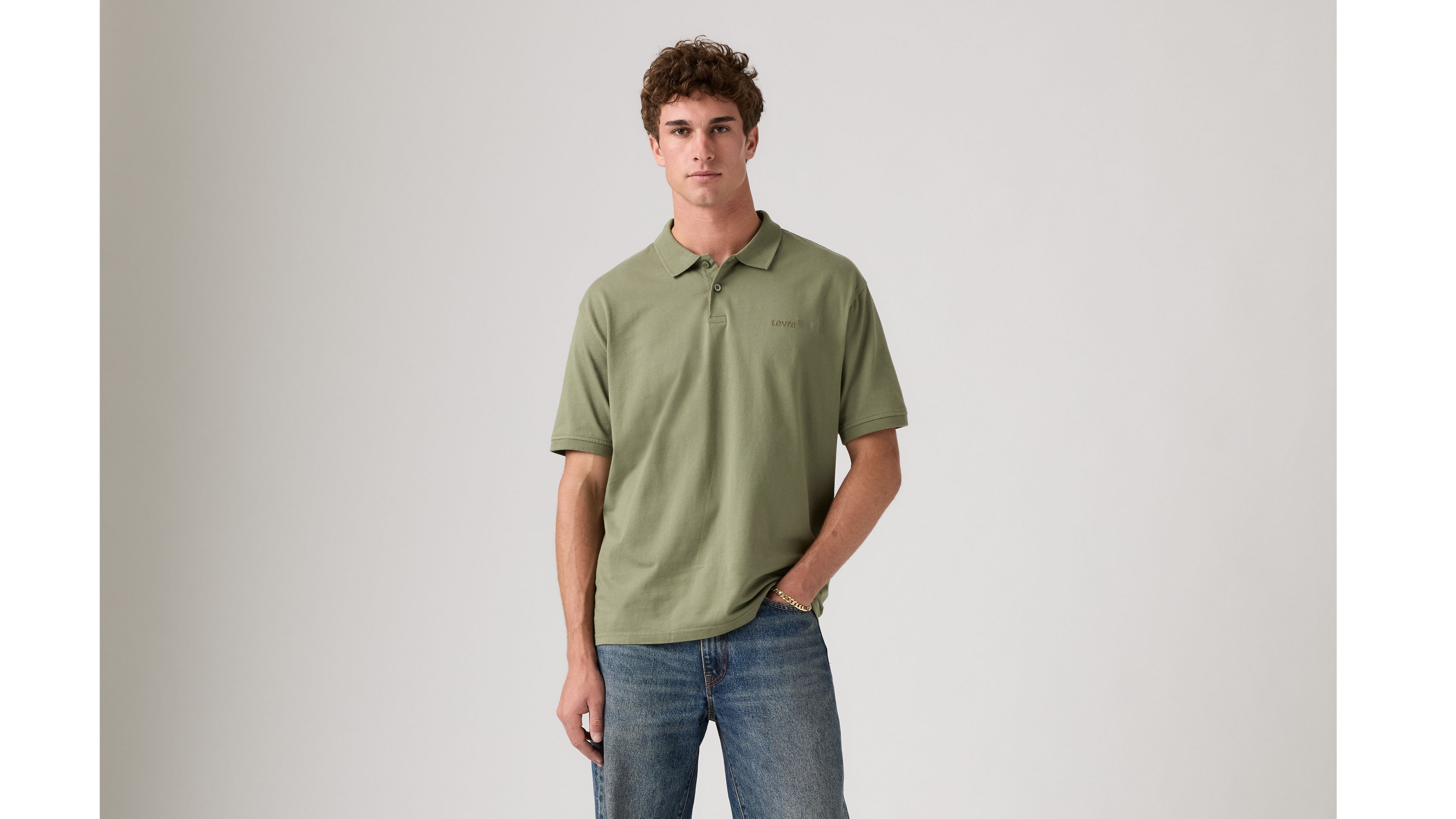 Relaxed Authentic Polo Shirt - Green | Levi's® US