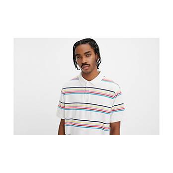 Relaxed Authentic Striped Polo Shirt 4