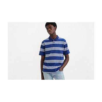 Relaxed Authentic Striped Polo Shirt 1