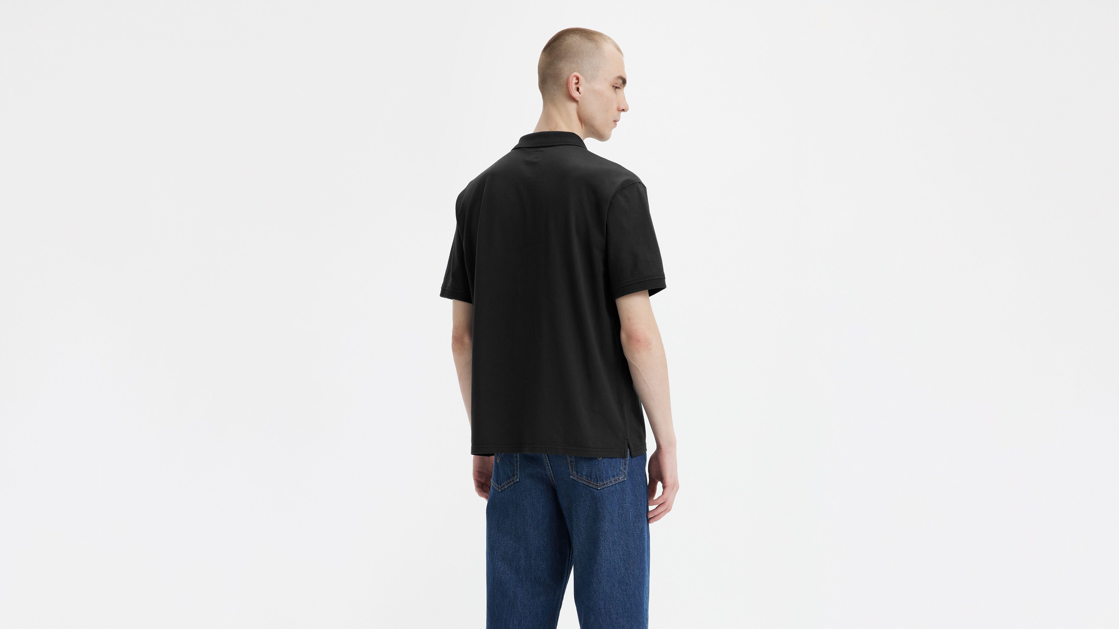 Relaxed Authentic Polo Shirt - Black | Levi's® US