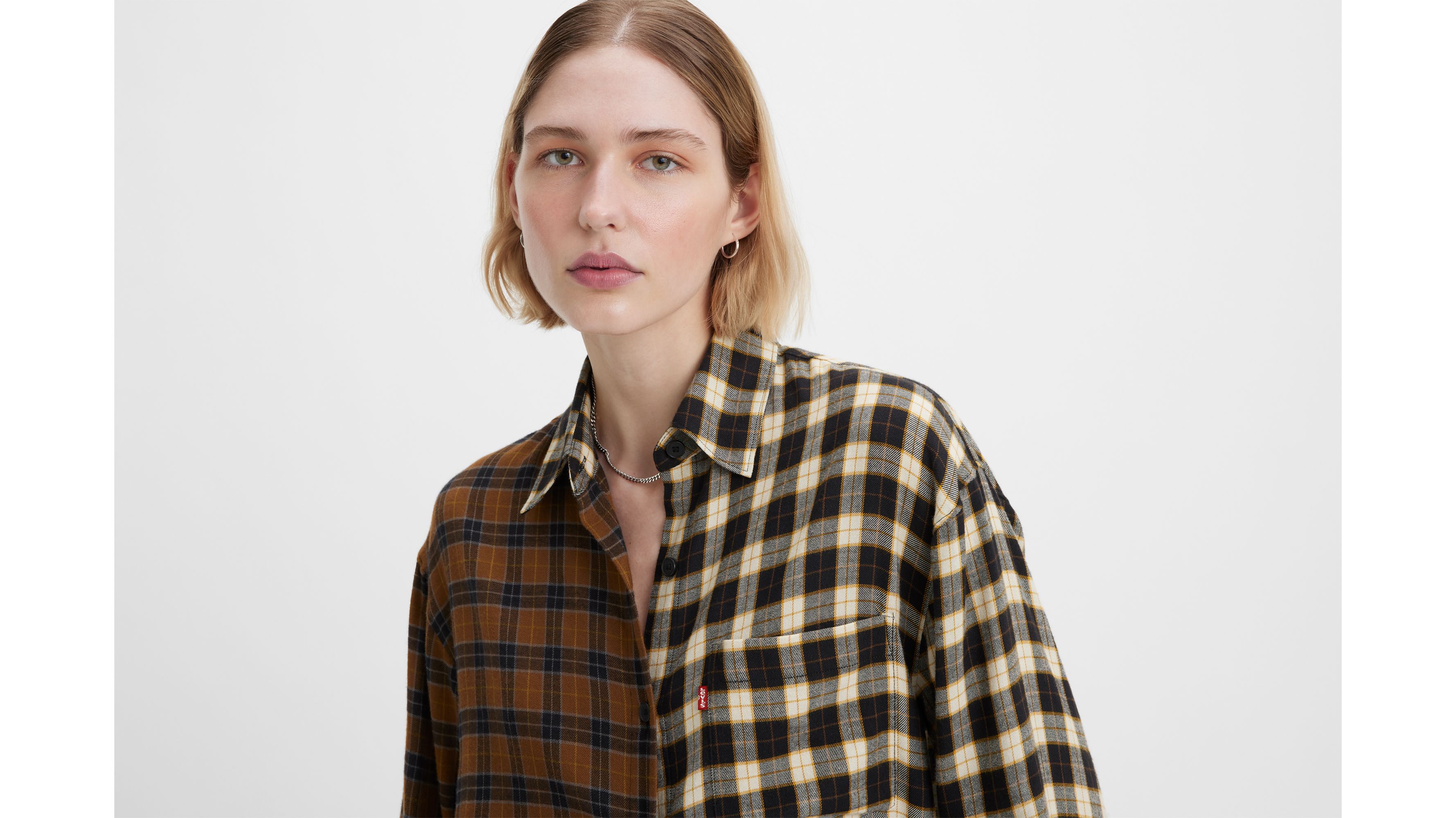 Nola Plaid Button Up Shirt 4