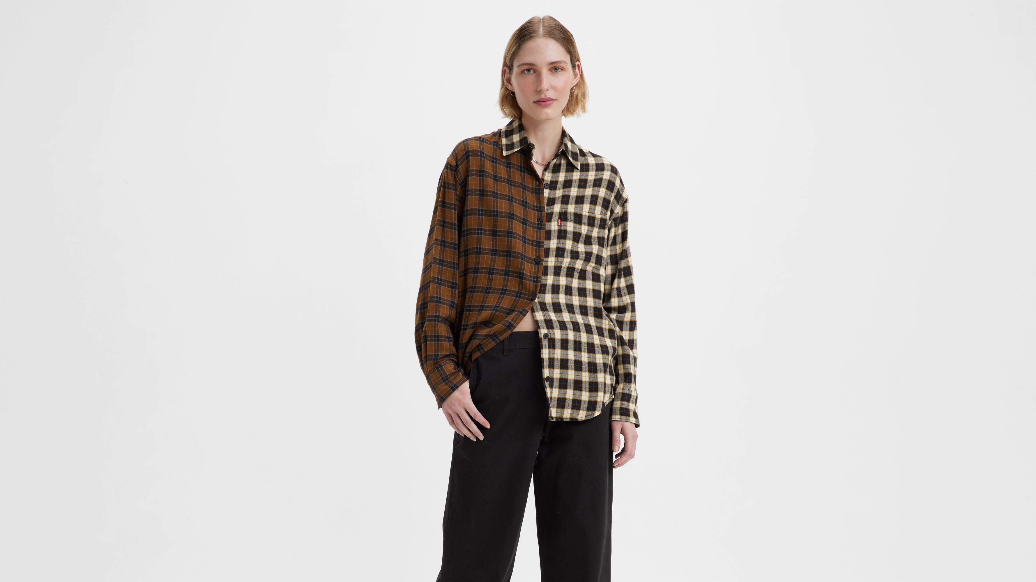 Nola Plaid Button Up Shirt 2