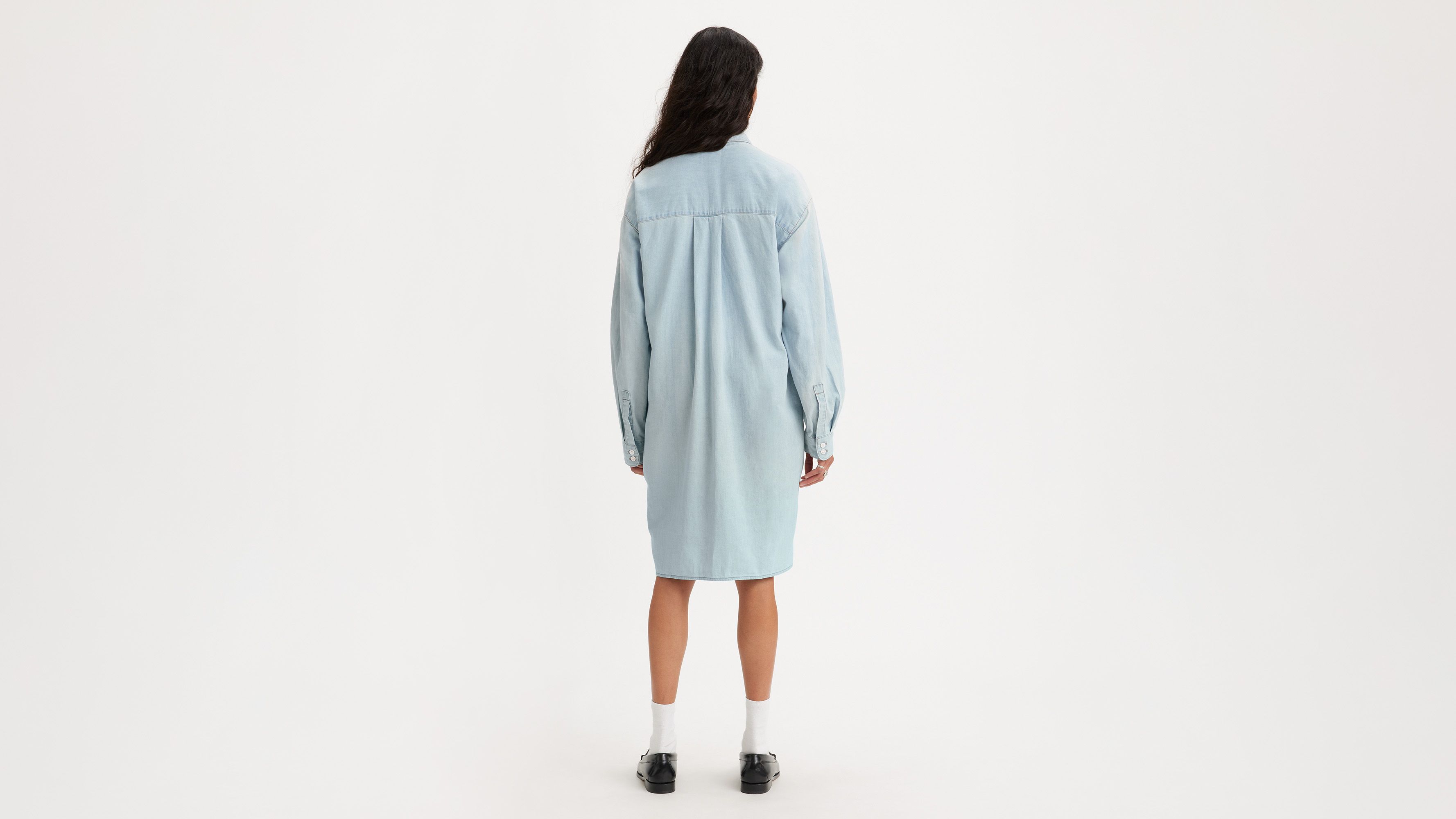 Rhea Denim Shirt Dress 2