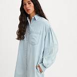 Rhea Denim Shirt Dress 3