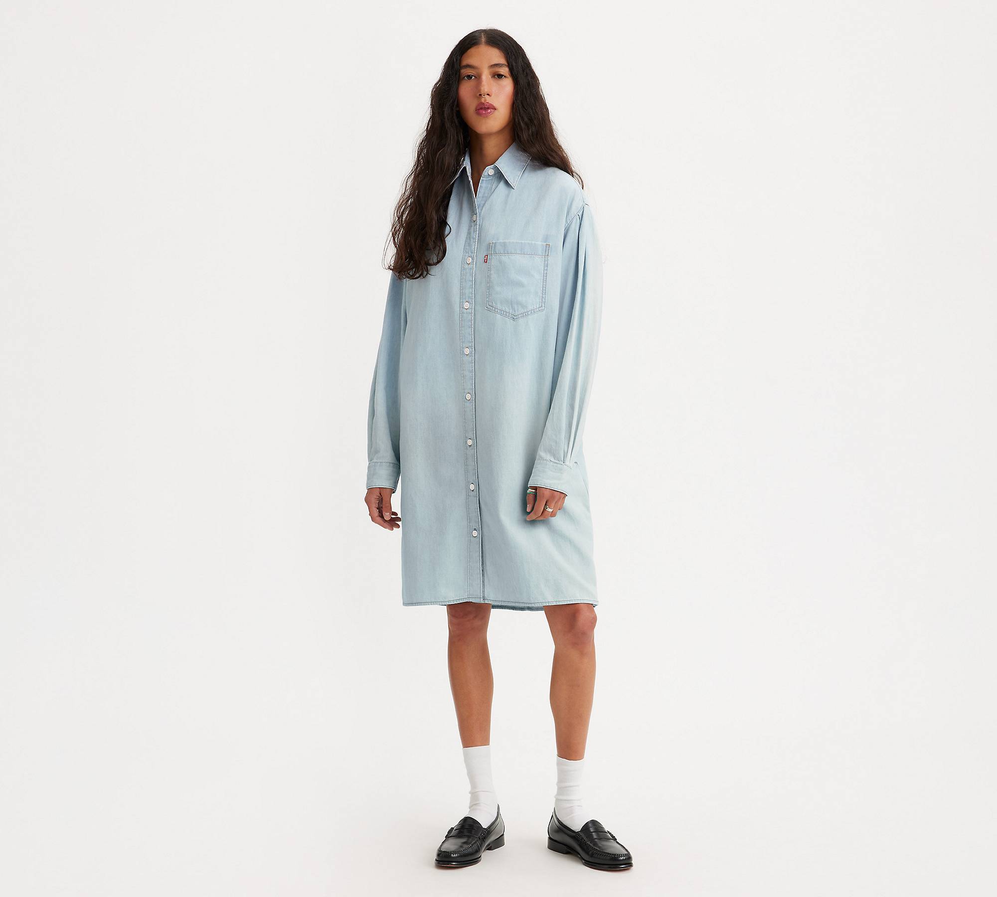Rhea Shirt Dress - Blue | Levi's® ES