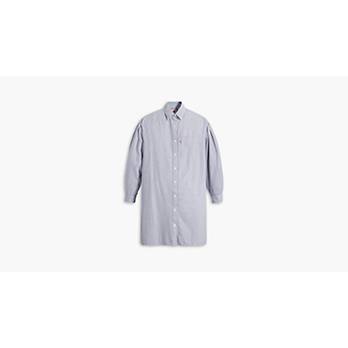 Rhea Denim Shirt Dress (plus Size) - Light Wash