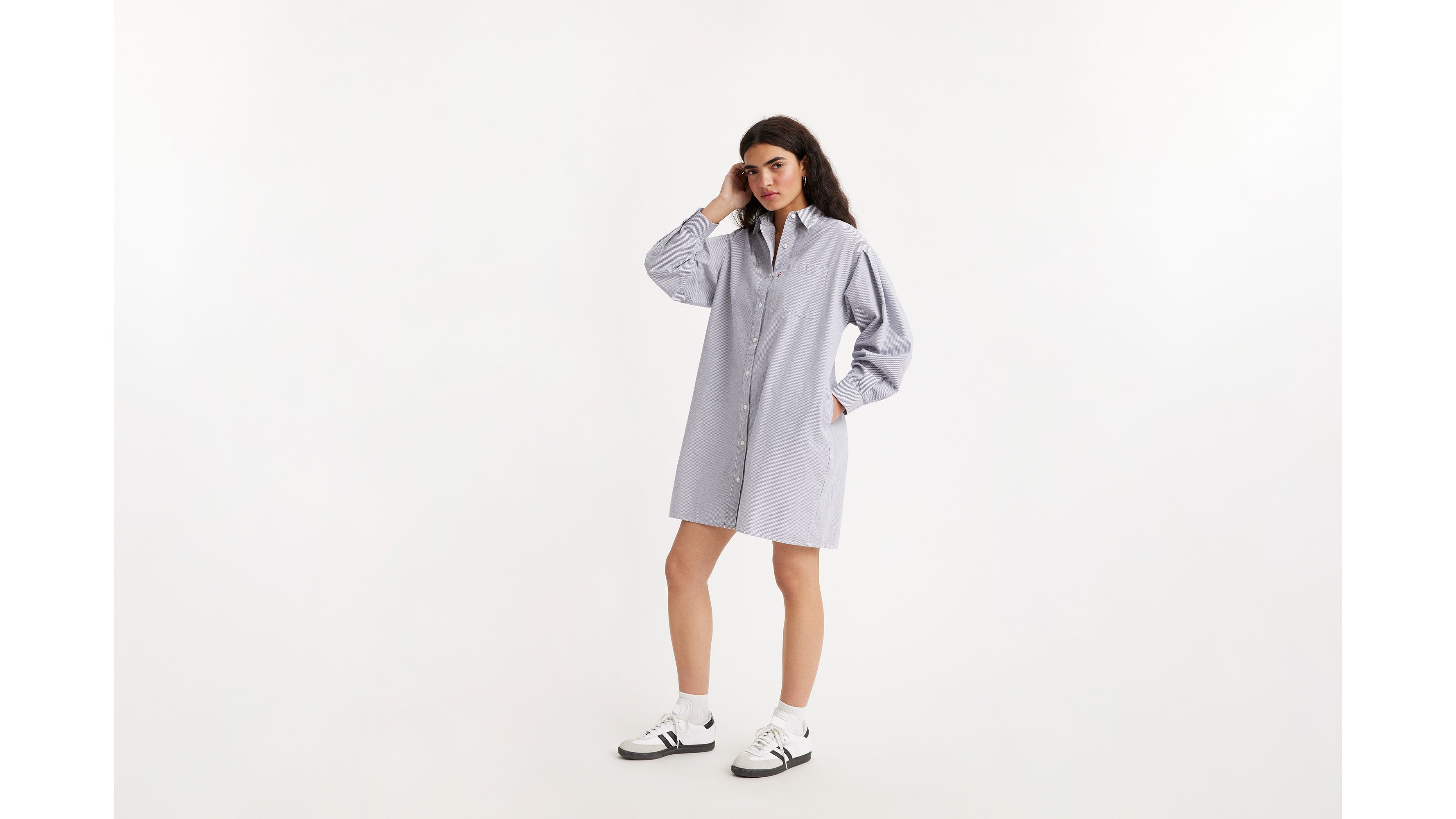 【SALE／10%OFF Blue - Dress Shirt Rhea | KZ Levi's® シャツ/ブラウス(長袖/七分)