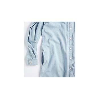 Rhea Denim Shirt Dress (Plus Size) 7