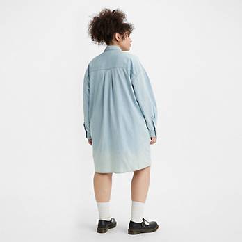 Rhea Shirt Dress (Plus Size) 2