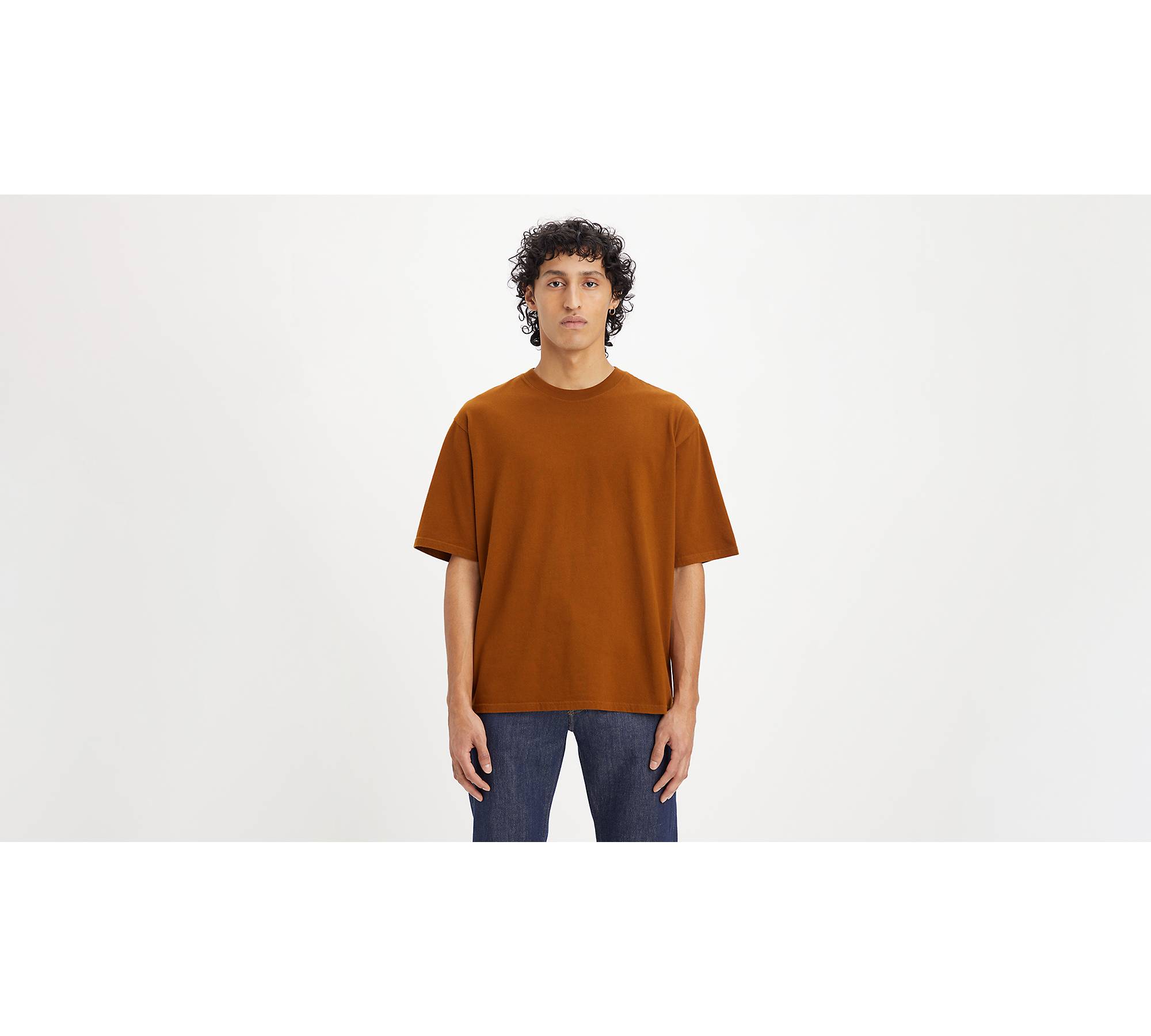 Relaxed Half Sleeve T-shirt - Brown | Levi's® US