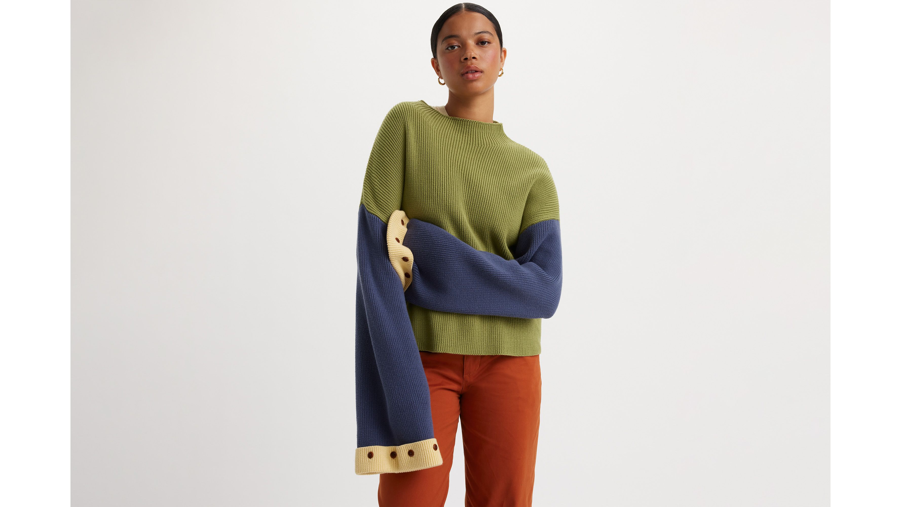 Levi's® X Emma Chamberlain Mockneck Sweater - Multi-color