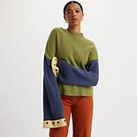 Levi's® x Emma Chamberlain Sweater met lage col 1