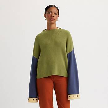 Levi's® x Emma Chamberlain Sweater met lage col 2