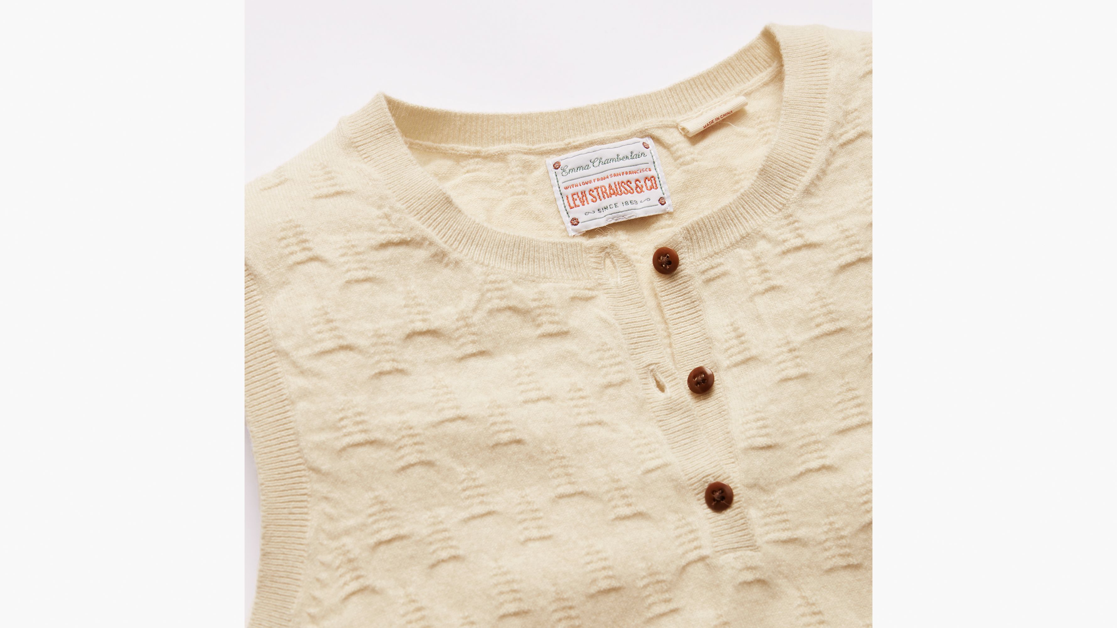 Levi's® x Emma Chamberlain Fitted Knit Top 6