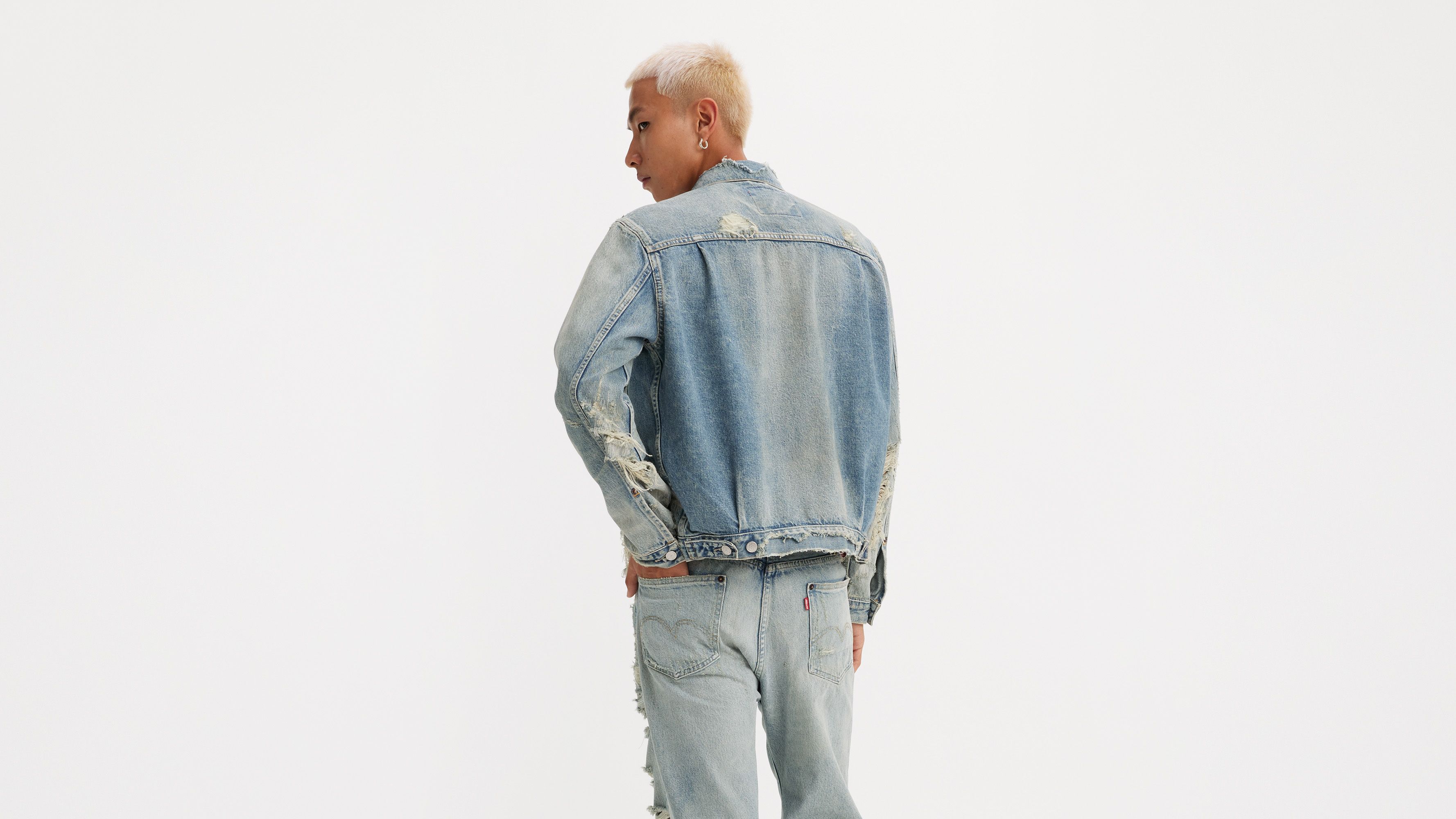 Levi's® X Kenzo Type Ii Trucker Jacket - Light Wash | Levi's® CA