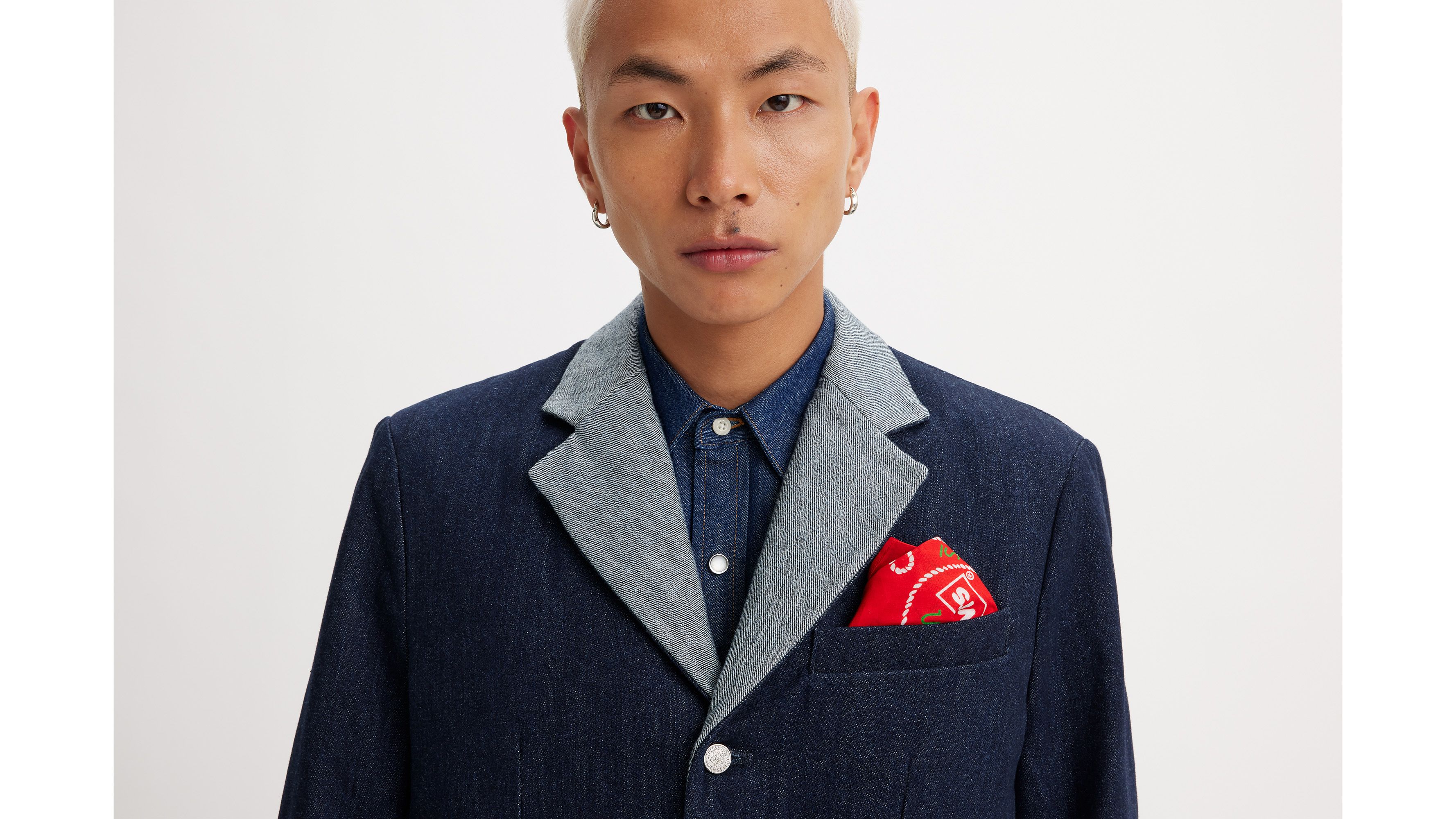 Levi's® X Kenzo Denim Blazer - Blue | Levi's® IT
