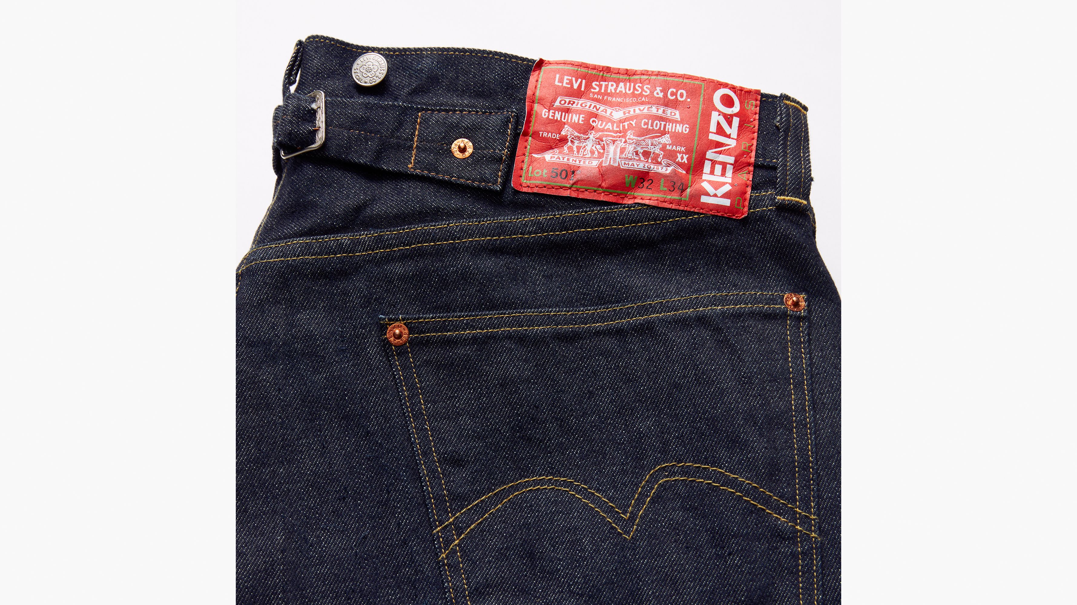 Levi's® X Kenzo 1933 501® Jeans - Dark Wash | Levi's® US