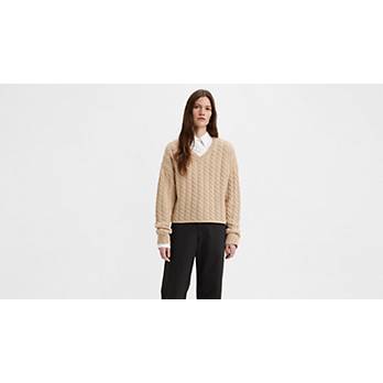 Rae Cable Knit Sweater 2