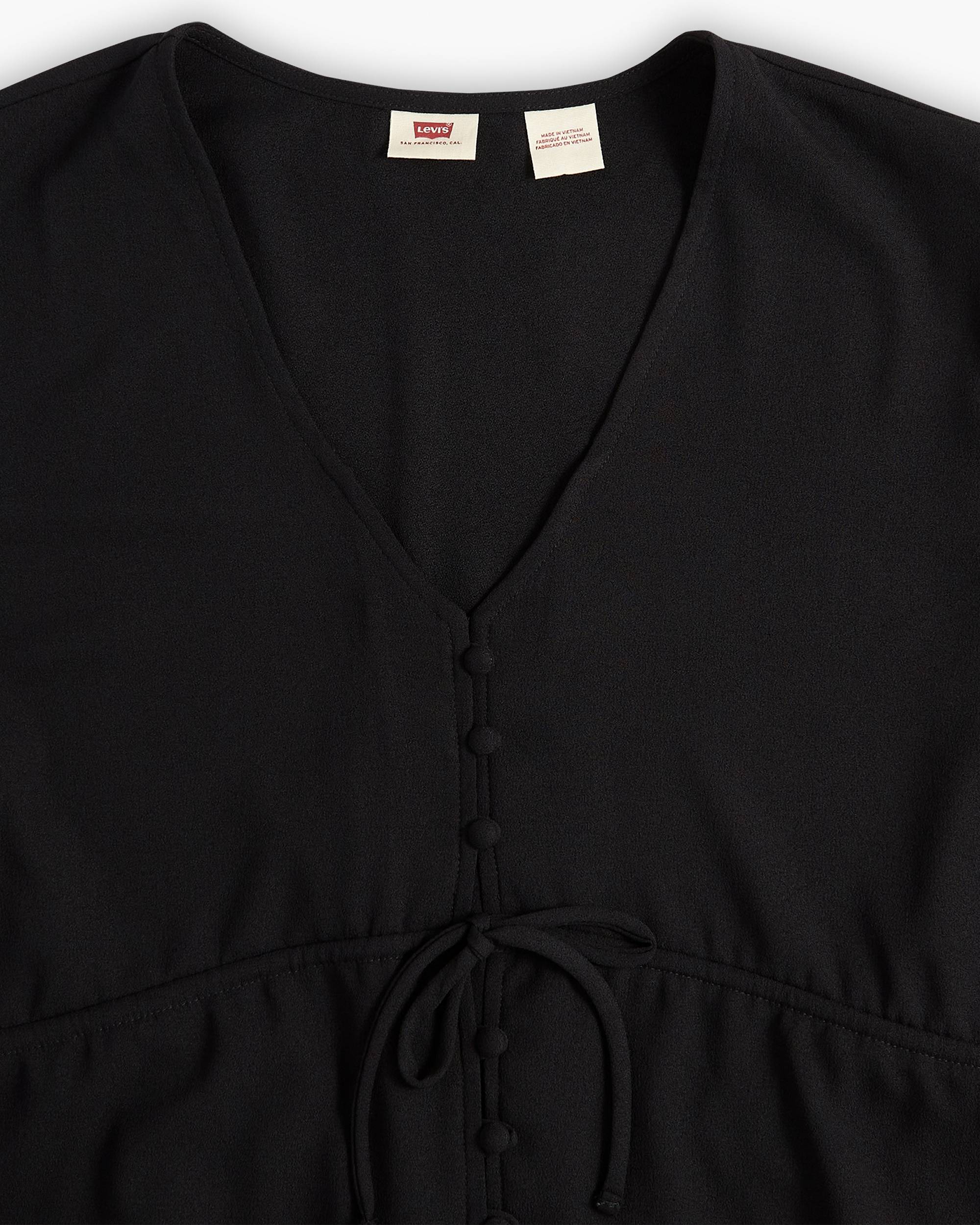 Lisa Long Sleeve Blouse - Black | Levi's® US Lisa Long Sleeve Blouse - Black | Levi's® US