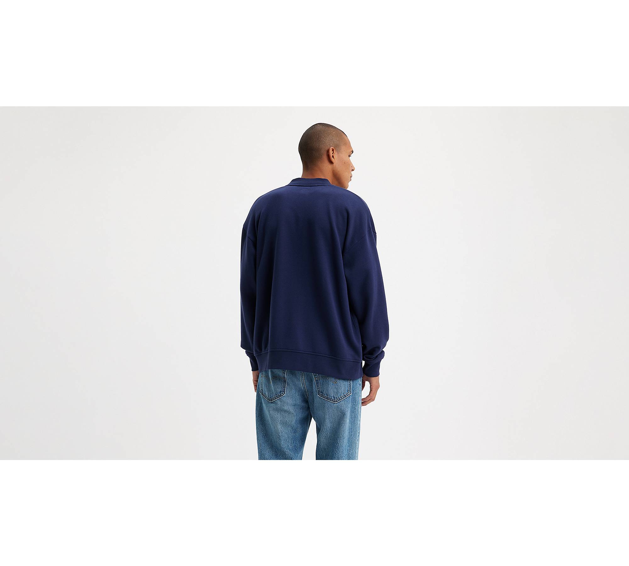 Sweatshirt Cardigan - Blue | Levi's® FR