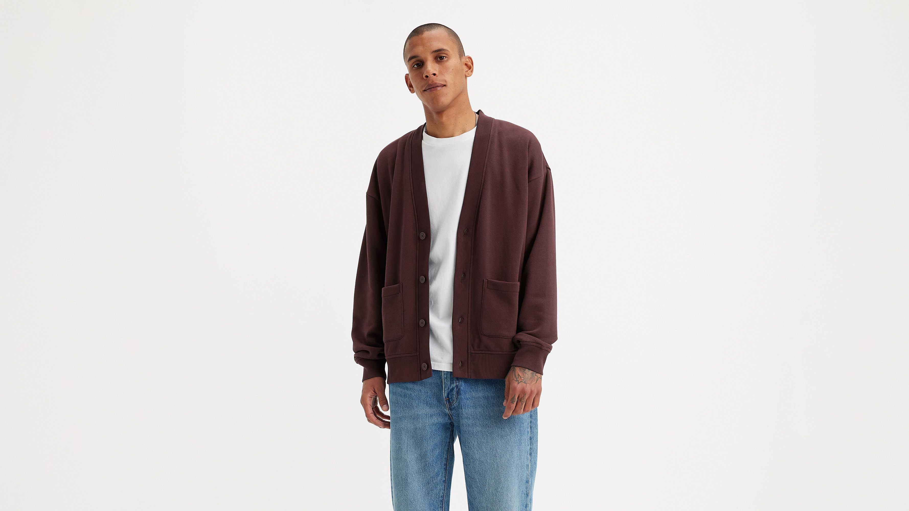 Sweatshirt Cardigan 1