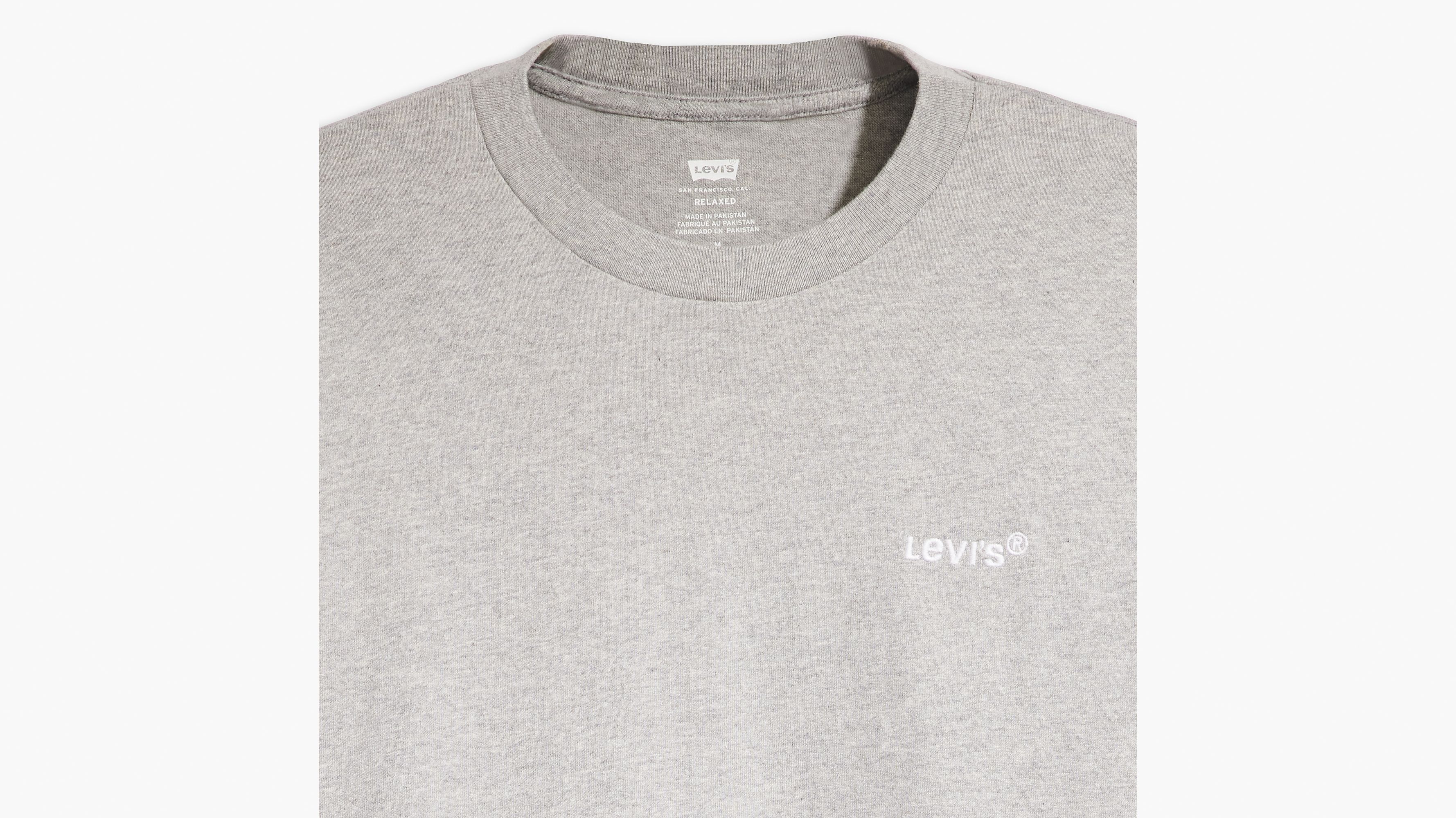 Levis t shirt hot sale gray