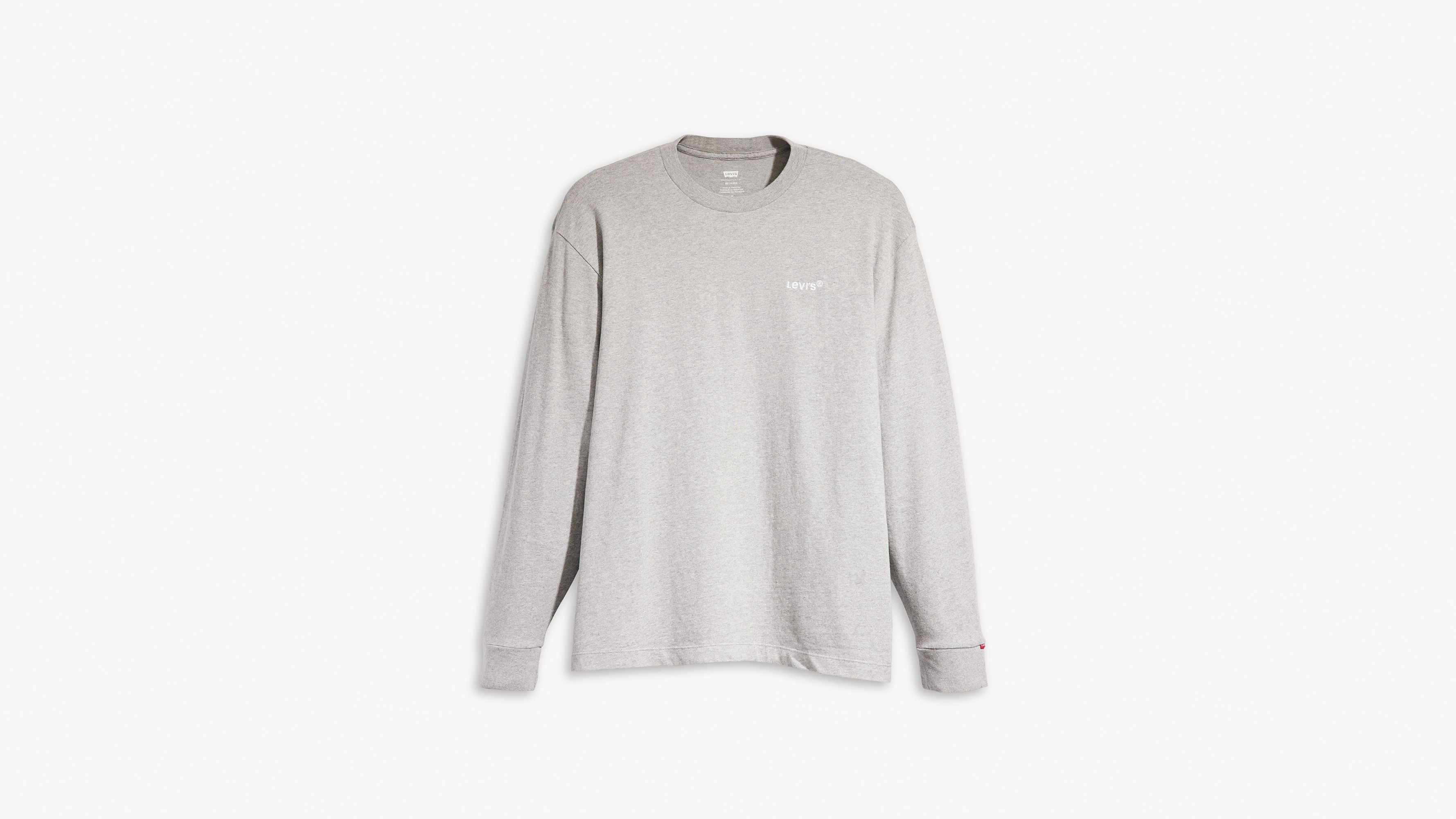 AMI｜LONG-SLEEVED ROUND NECK T-SHIRTS (UTS216 JE0051) Buy Ami Long-Sleeve T-Shirt 'Black' - UTS200 701 001 | GOAT