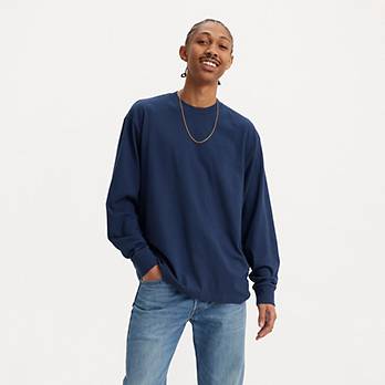 Relaxed Long Sleeve Authentic T-Shirt 2