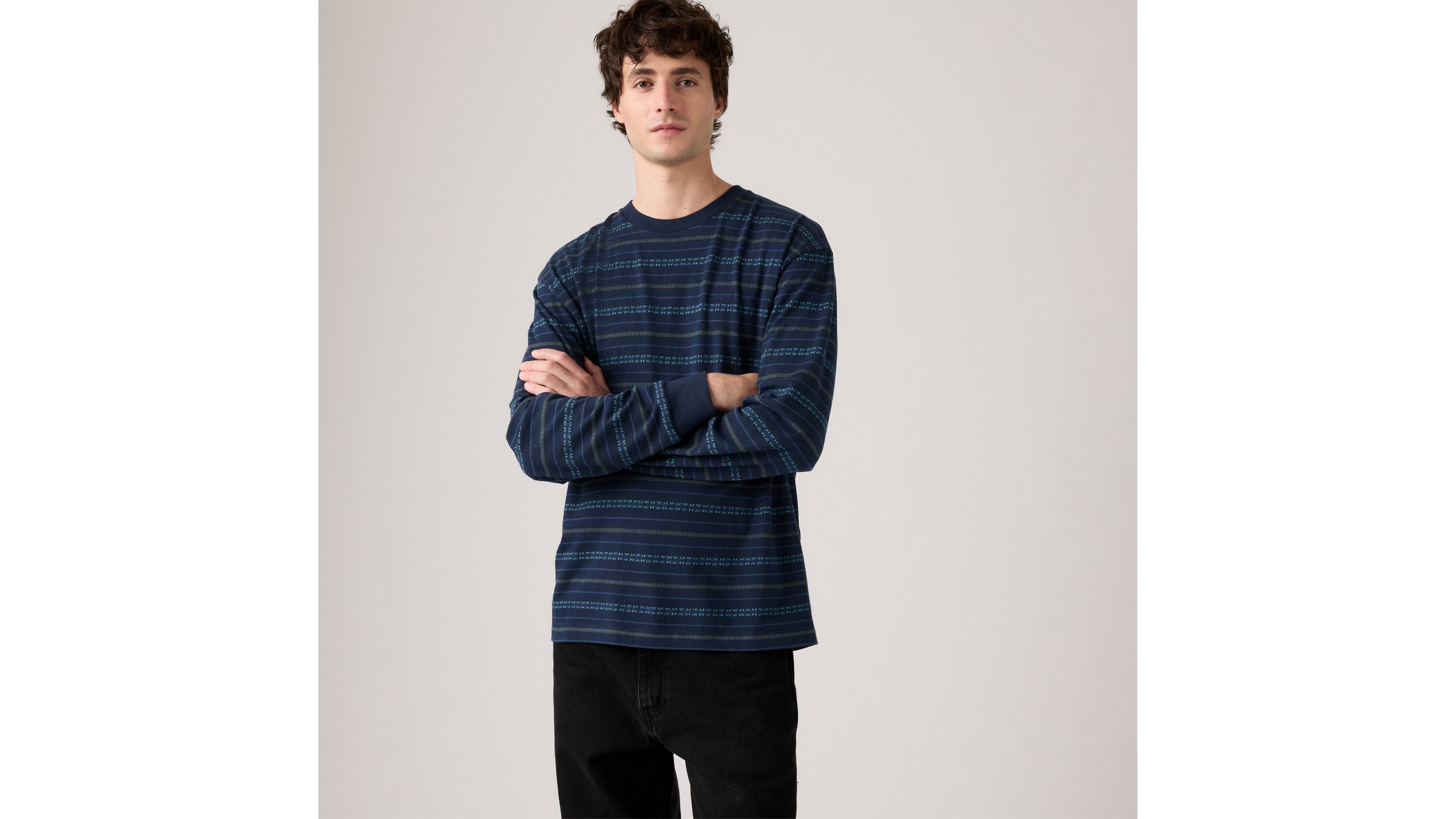 Long-Sleeve Graphic Authentic T-Shirt 1