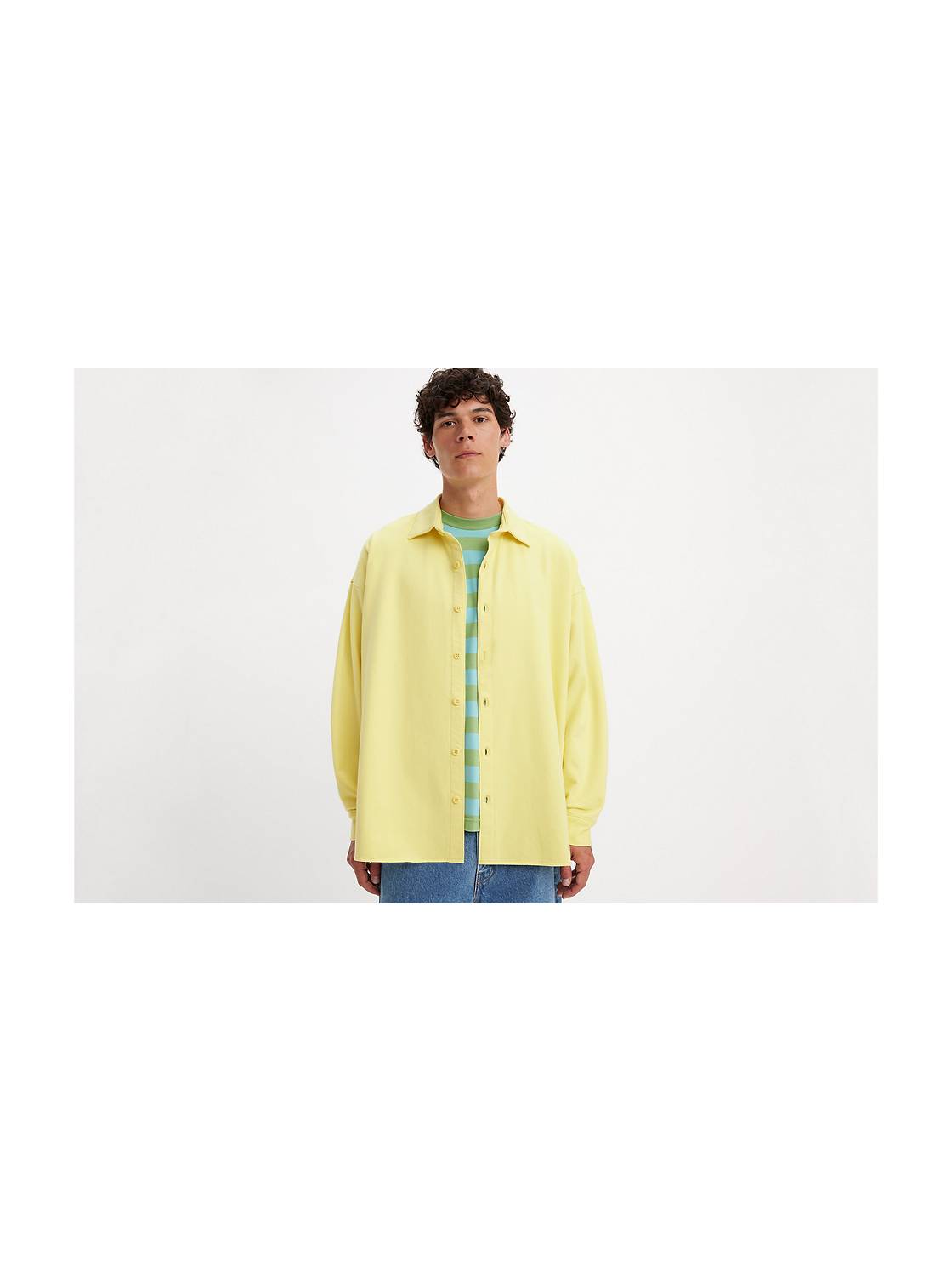 Levi's® Skateboarding Button-Up Fleece Sweatshirt 1