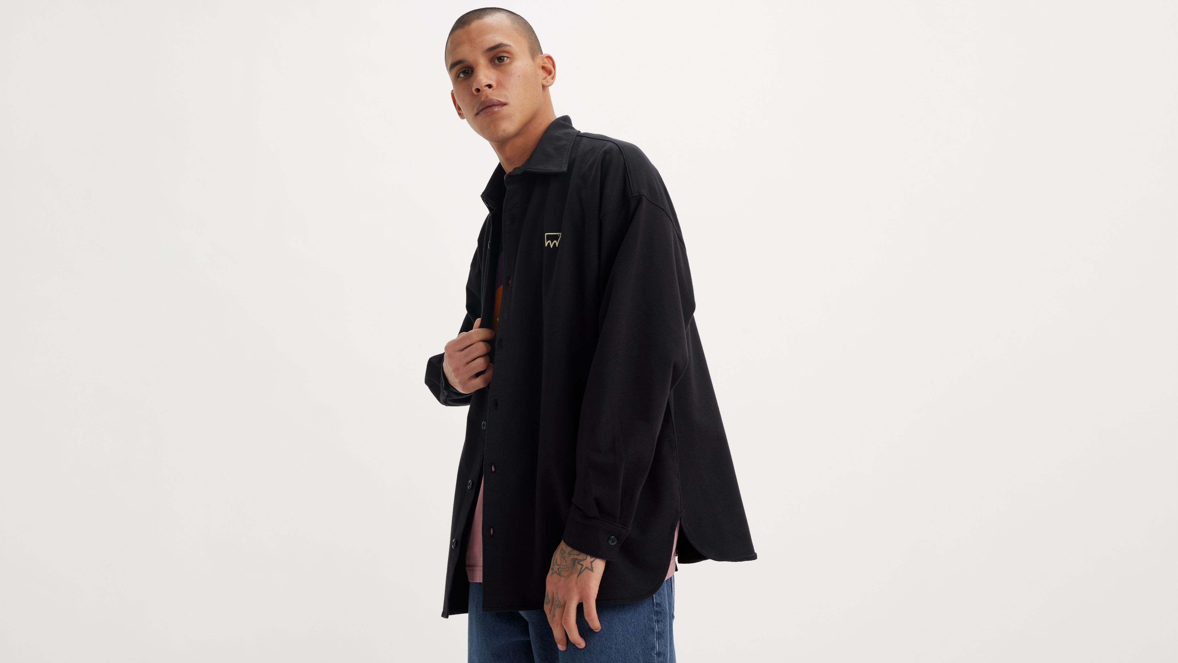 Levi's® Skateboarding™ Button-Up Fleece