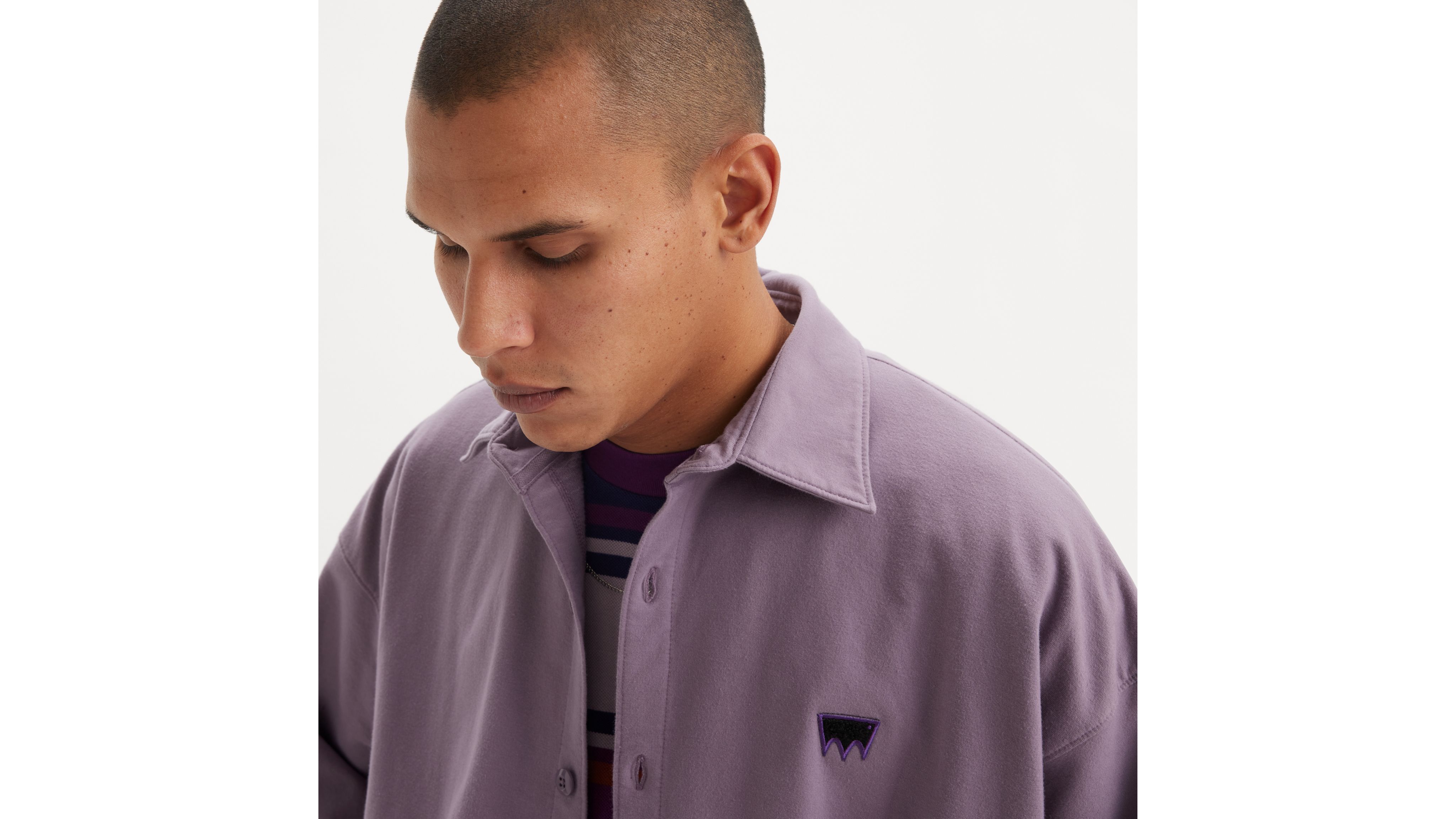 Levi's® Skateboarding Men's Button-Up Fleece