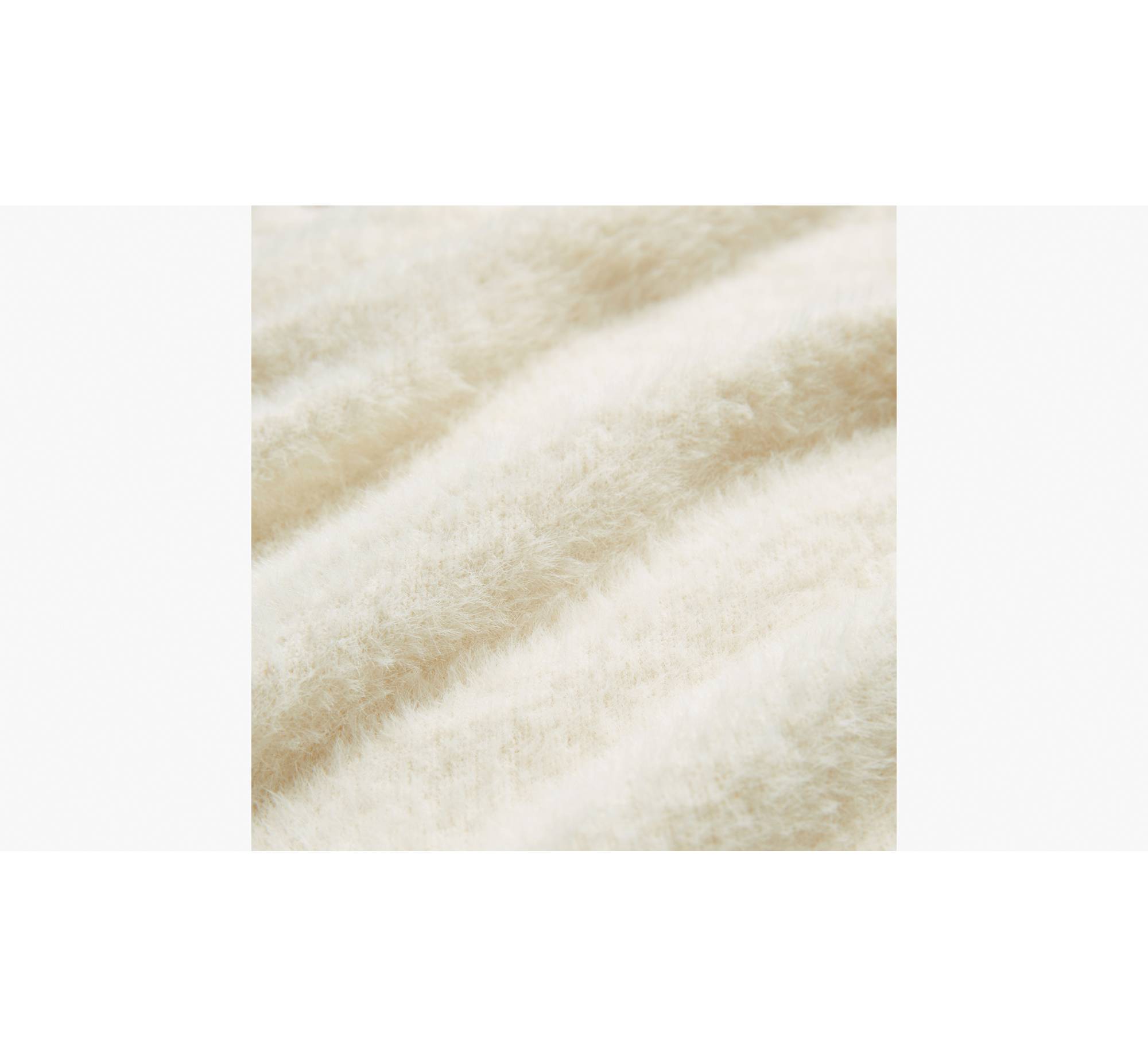 Pearl Fuzzy Sweater - White | Levi's® CA