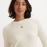 Pearl Fuzzy Sweater 4