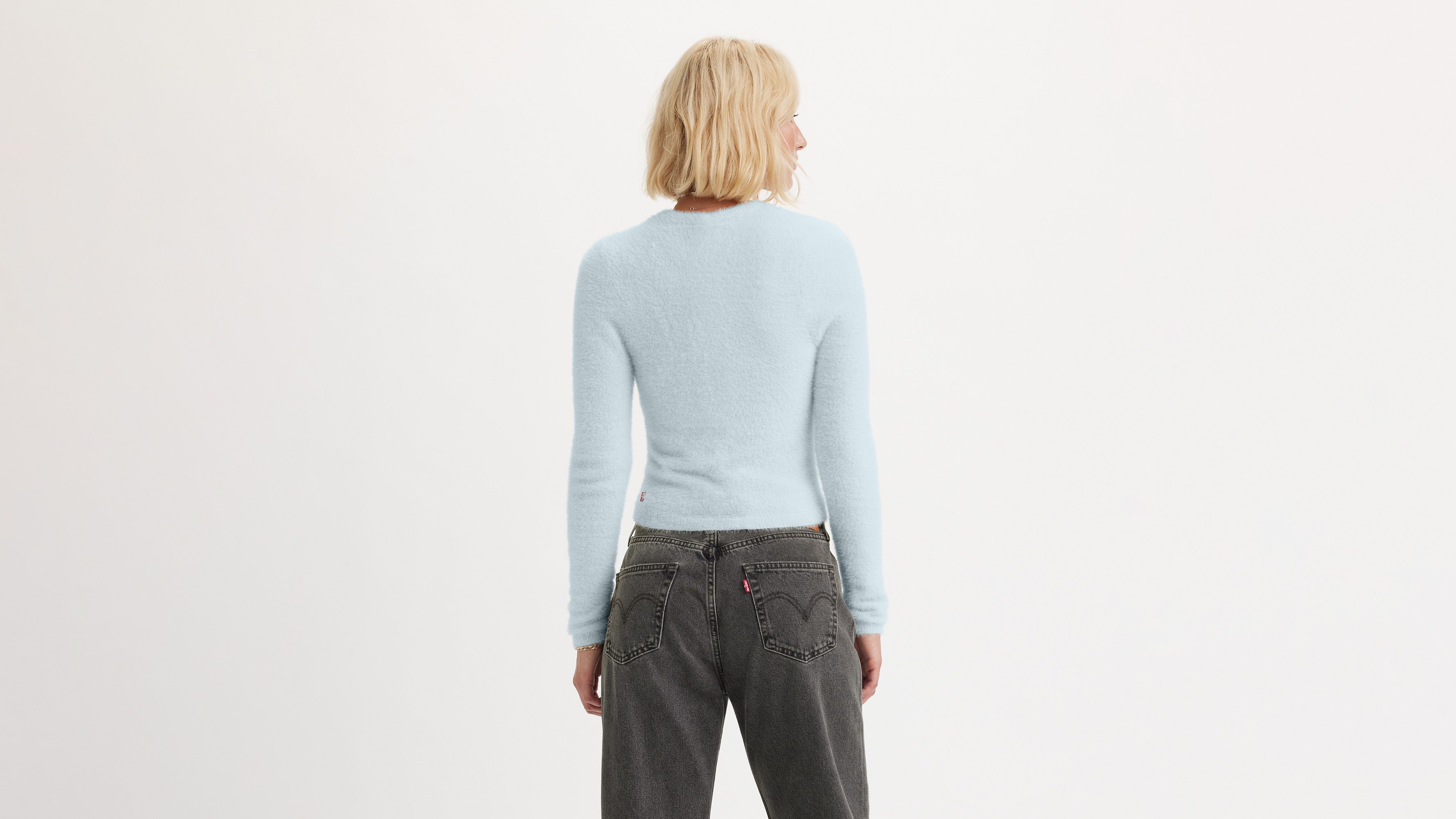 Pearl Fuzzy Sweater 3