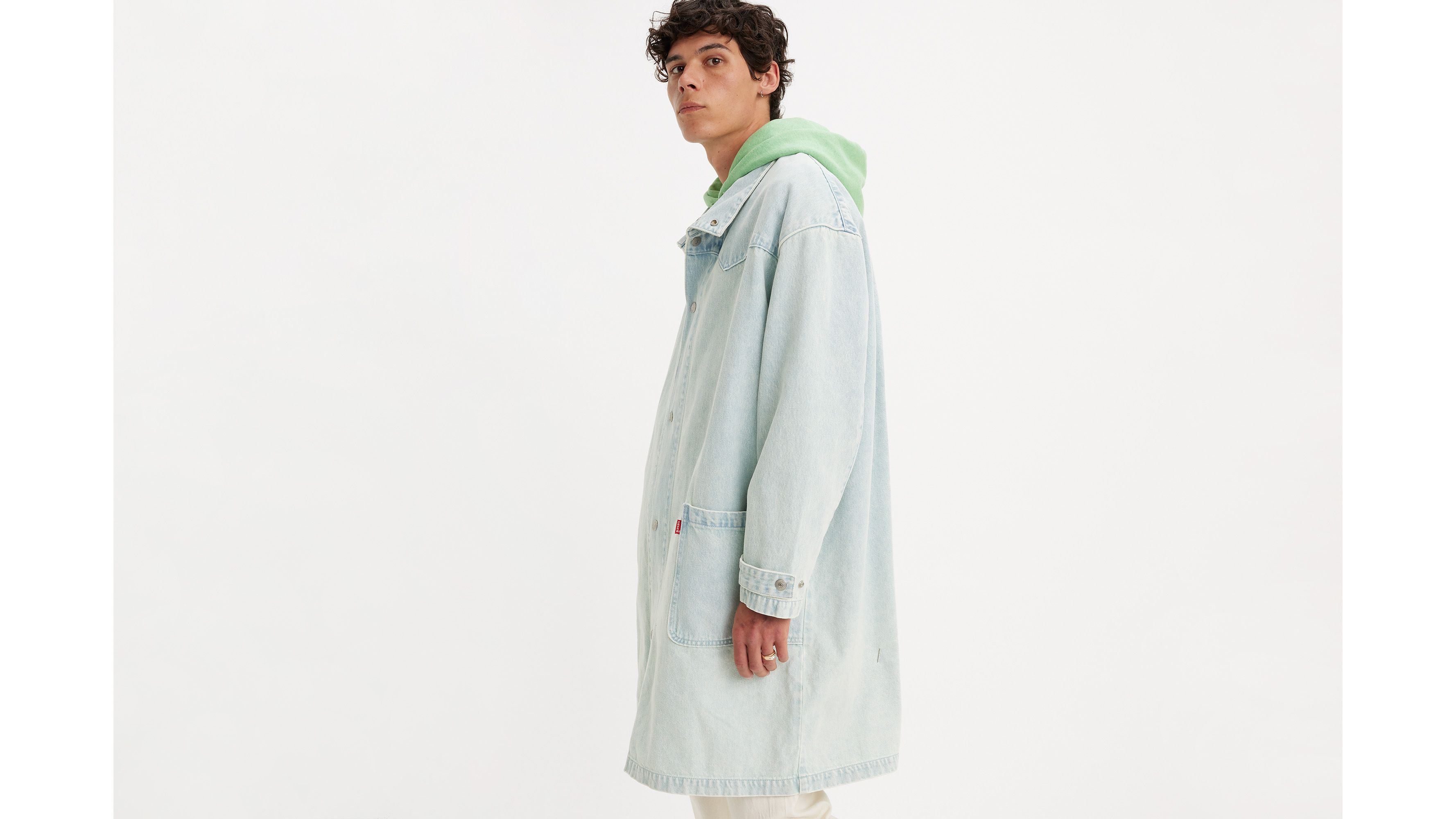 Levi's DENIM LONG COAT デニムロングコート コーデュロイ Levi's DENIM LONG COAT デニムロングコート コーデュロイ