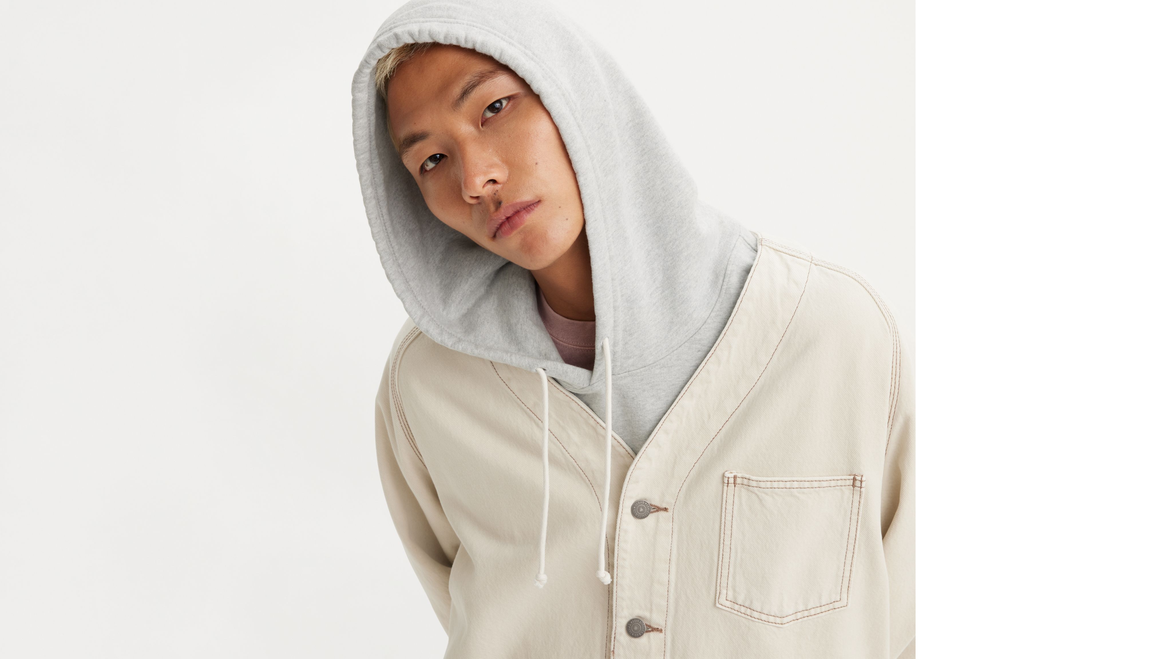 Union Engineer Cardigan - White | Levi's® US
