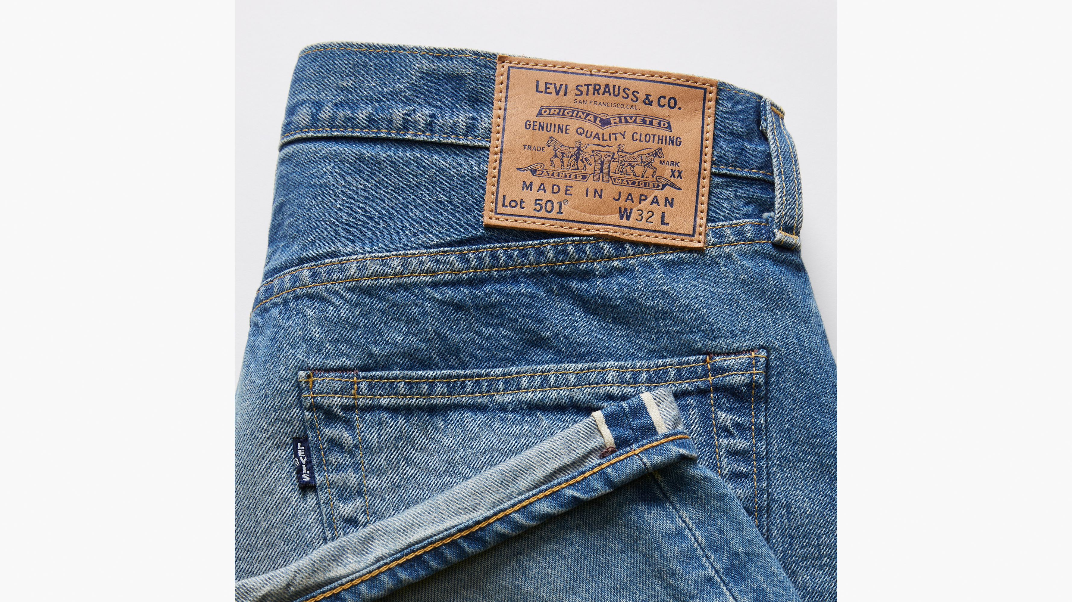 Levi's® Made In Japan 501® 80's Shorts - Blue | Levi's® AT