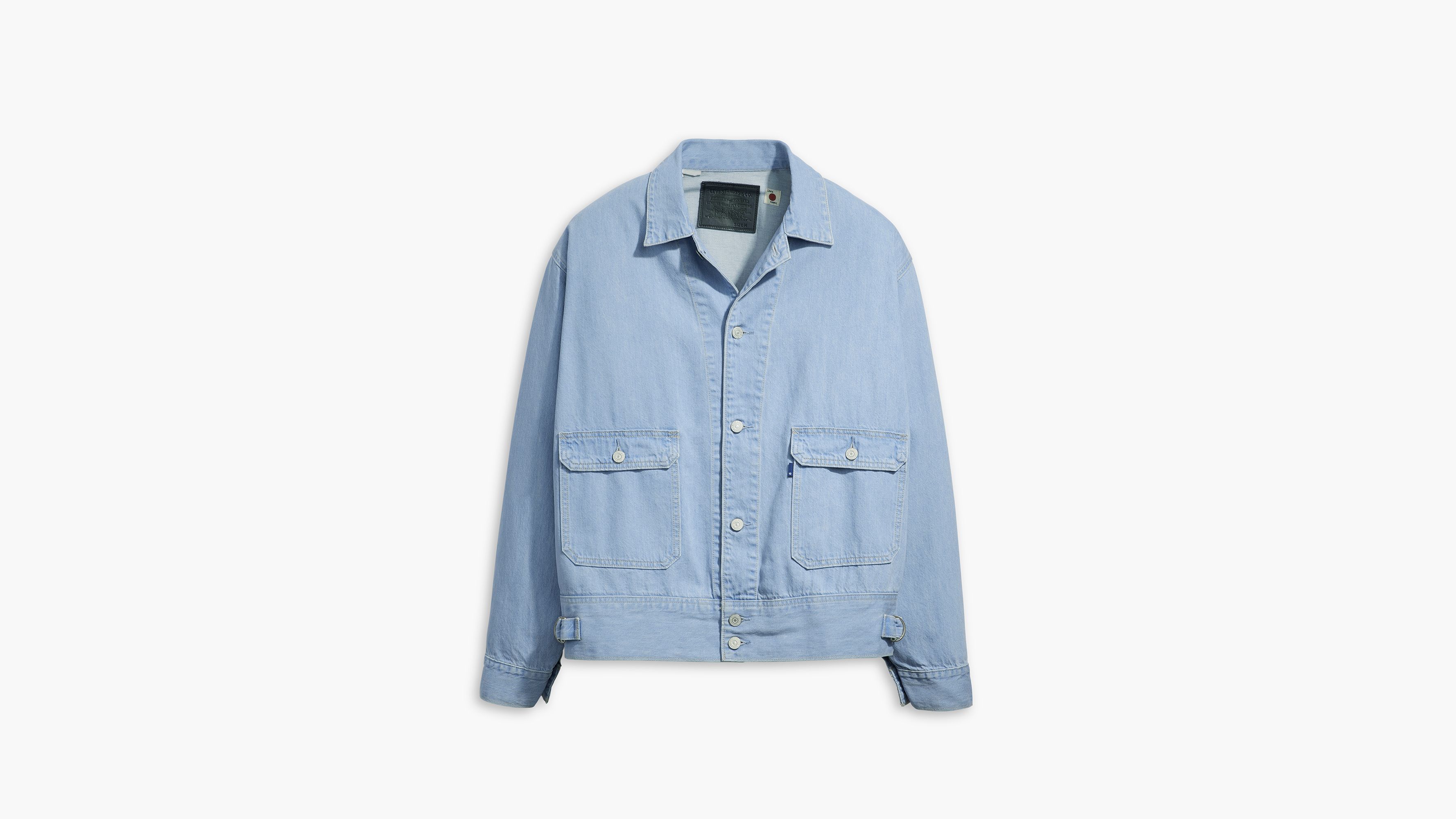 Japanese Selvedge Utility Trucker Jacket - Light Wash | Levi's® US